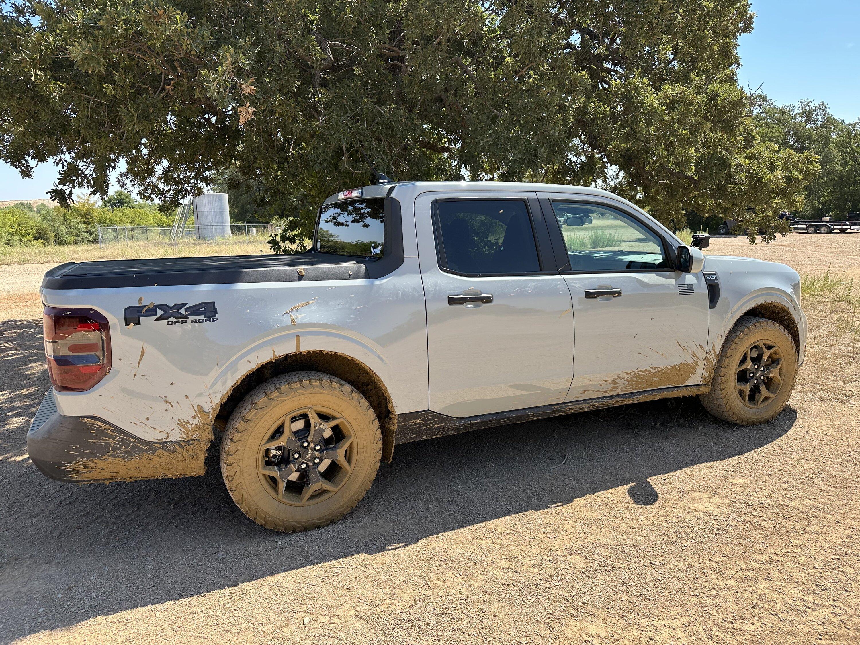 Ford Maverick Got a little dirty today IMG_2180