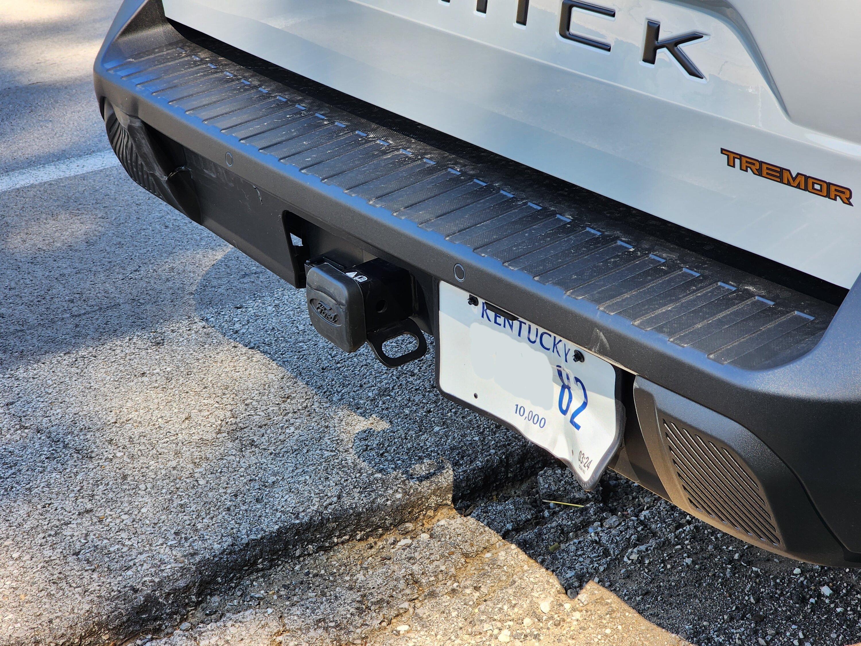 Ford Maverick Rear ended in my 2023 Lariat Tremor... Sub 1500 miles 20230722_205227