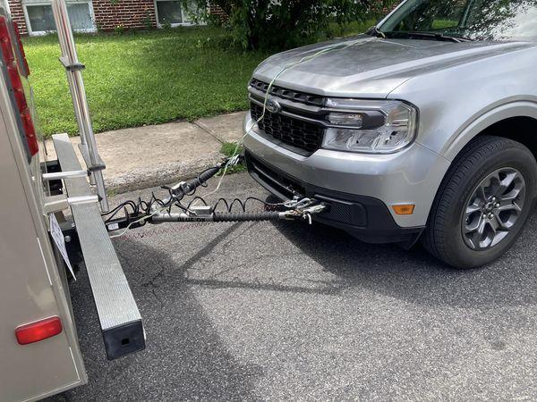 Ford Maverick Anyone flat tow their Maverick yet? 362262180_10159241431100957_814172813760222642_n