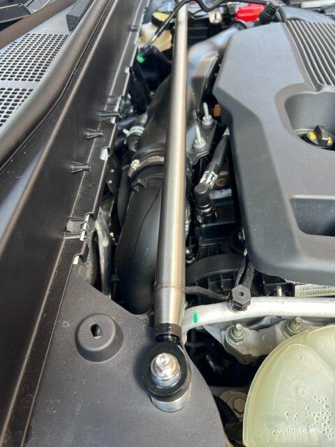 Ford Maverick Engine cover & DIY strut tower brace IMG_9694