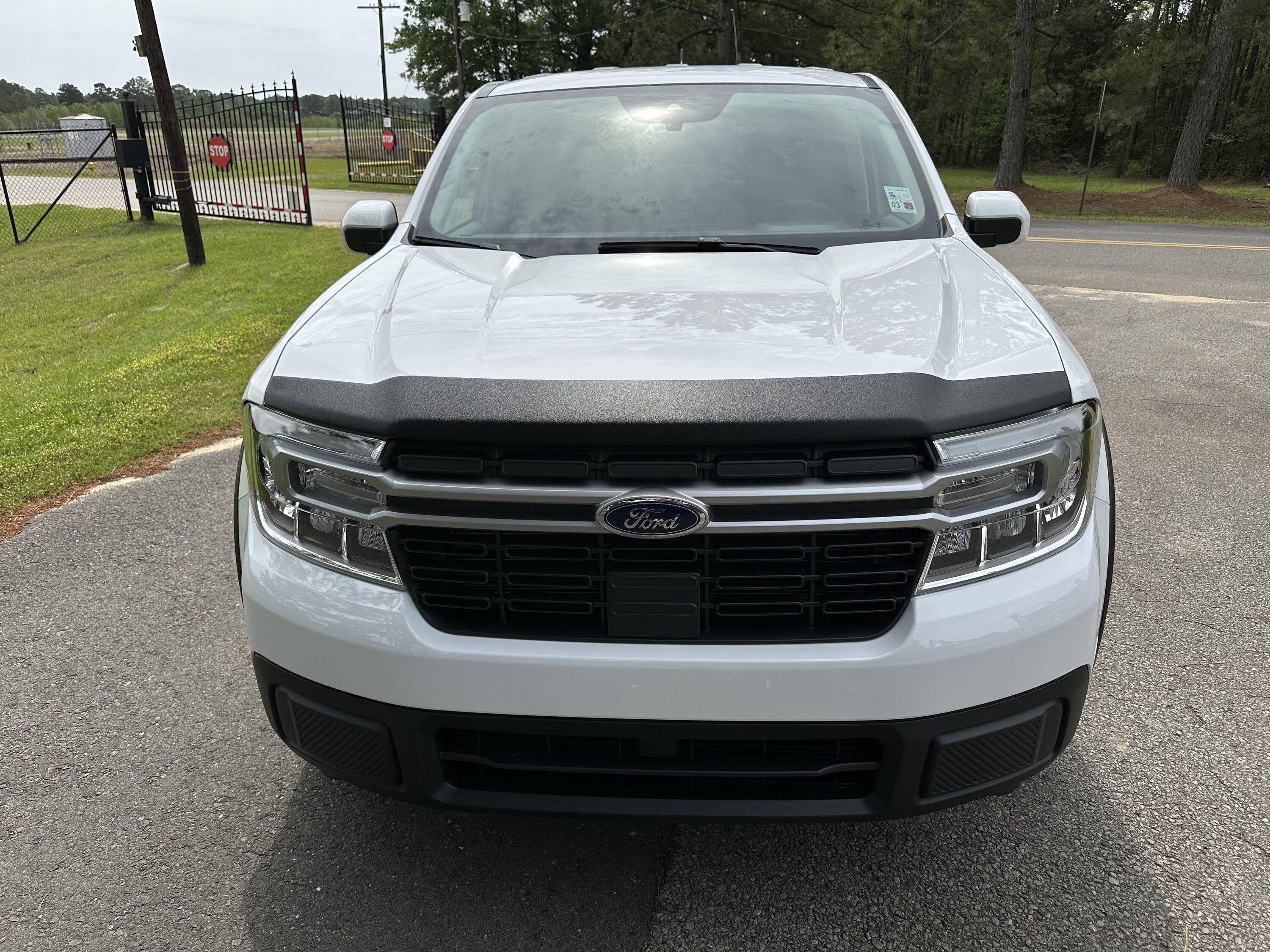 Ford Maverick Textured Hood Protector In Stock? IMG_0411