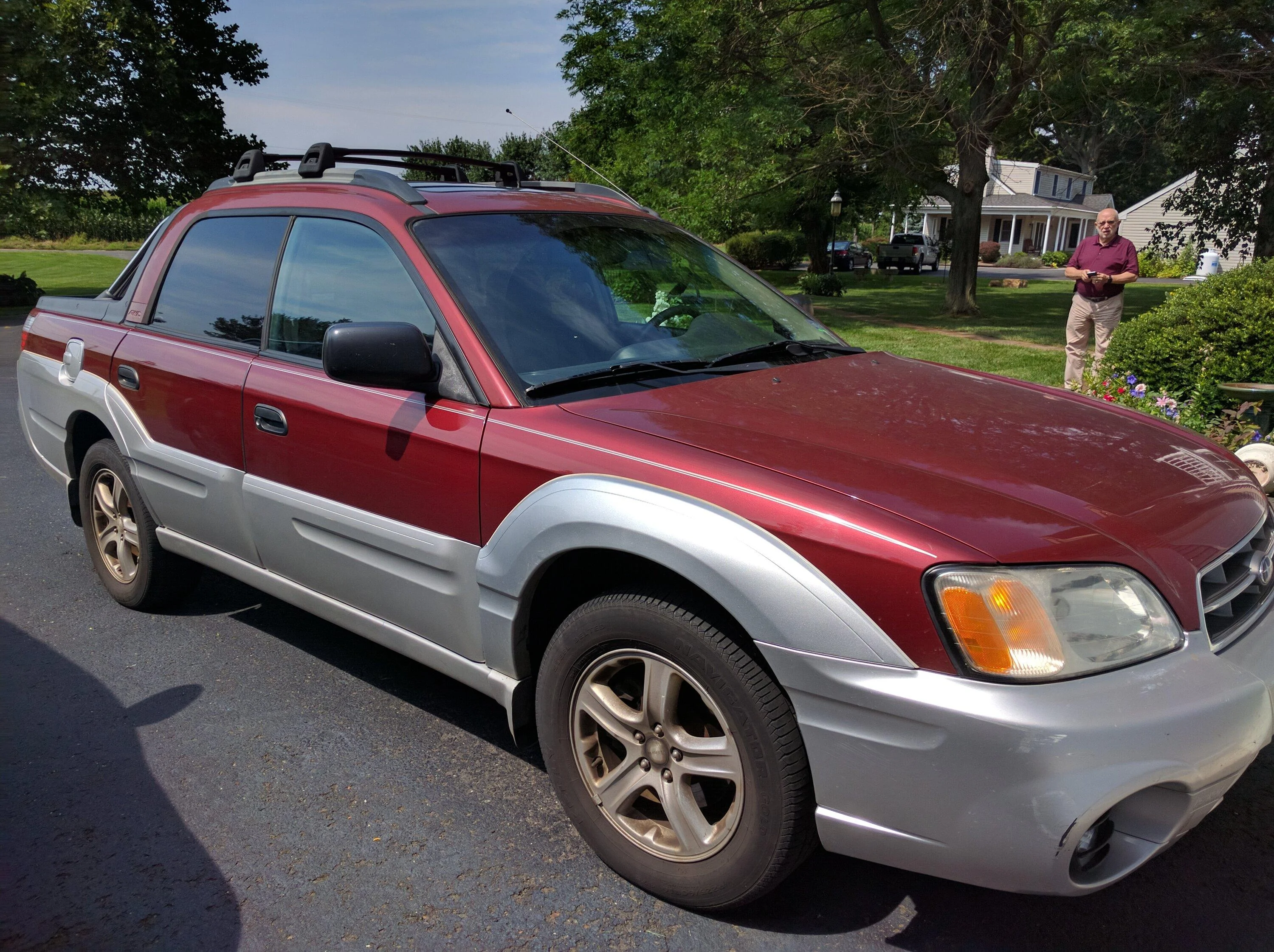 Ford Maverick Maverick vs. Subaru Baja IMG_20160722_105422