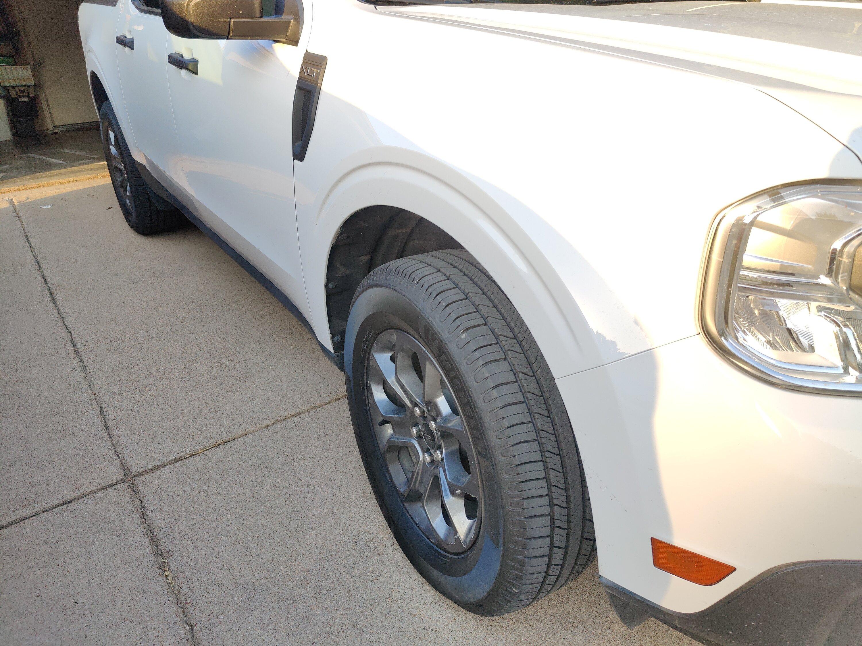 Ford Maverick new tires 2023-07-26-07-16-43-636