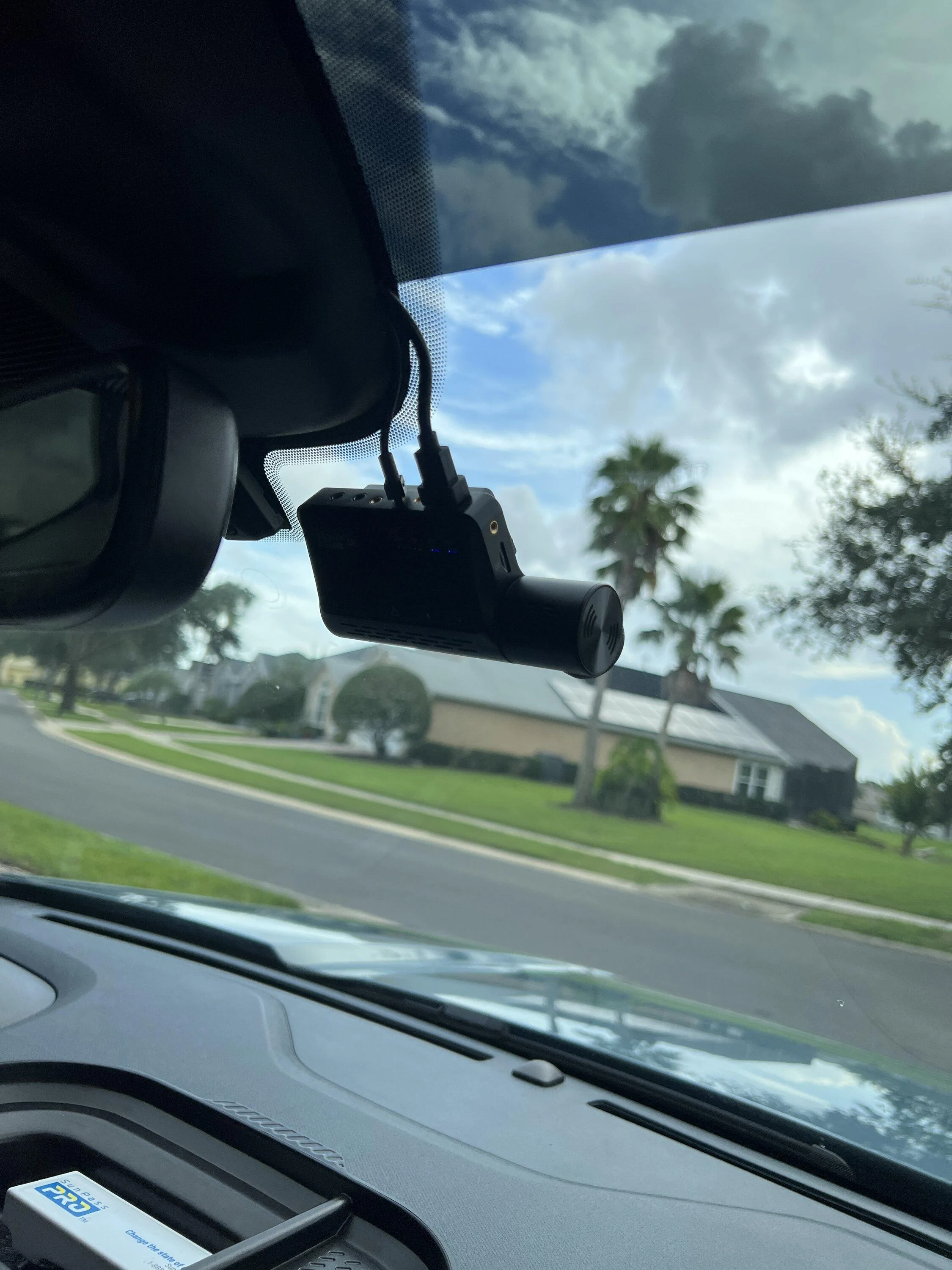 Ford Maverick Viofo A139 pro dash cam installed IMG_3523
