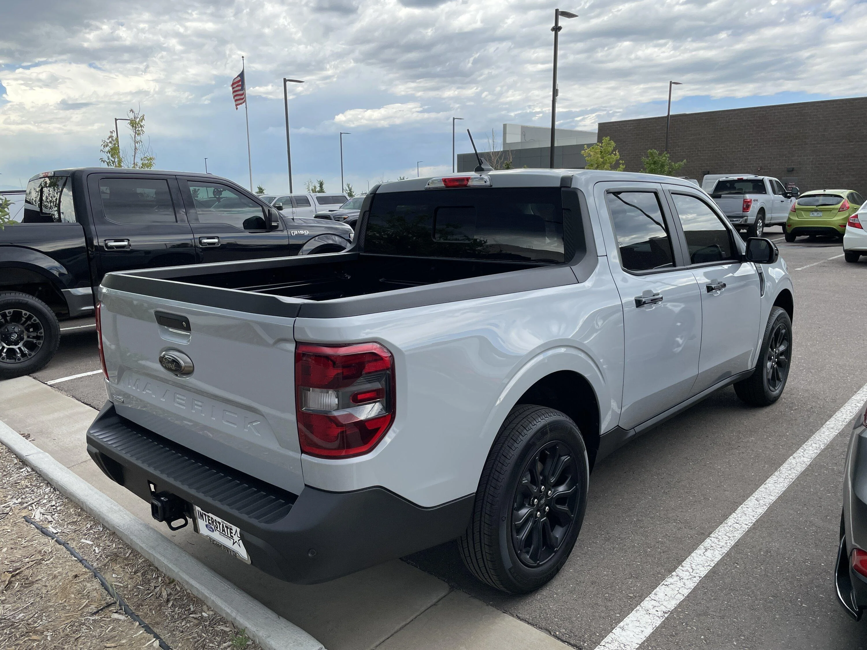 Ford Maverick Wrapped my Lariat in INOZETEC Chalk Gray IMG_3194