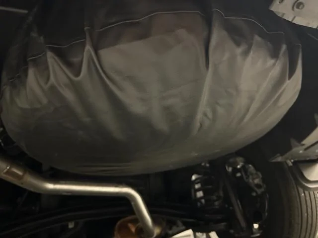 Ford Maverick Installing a cover on 17” full size spare tire $20 1690681357409