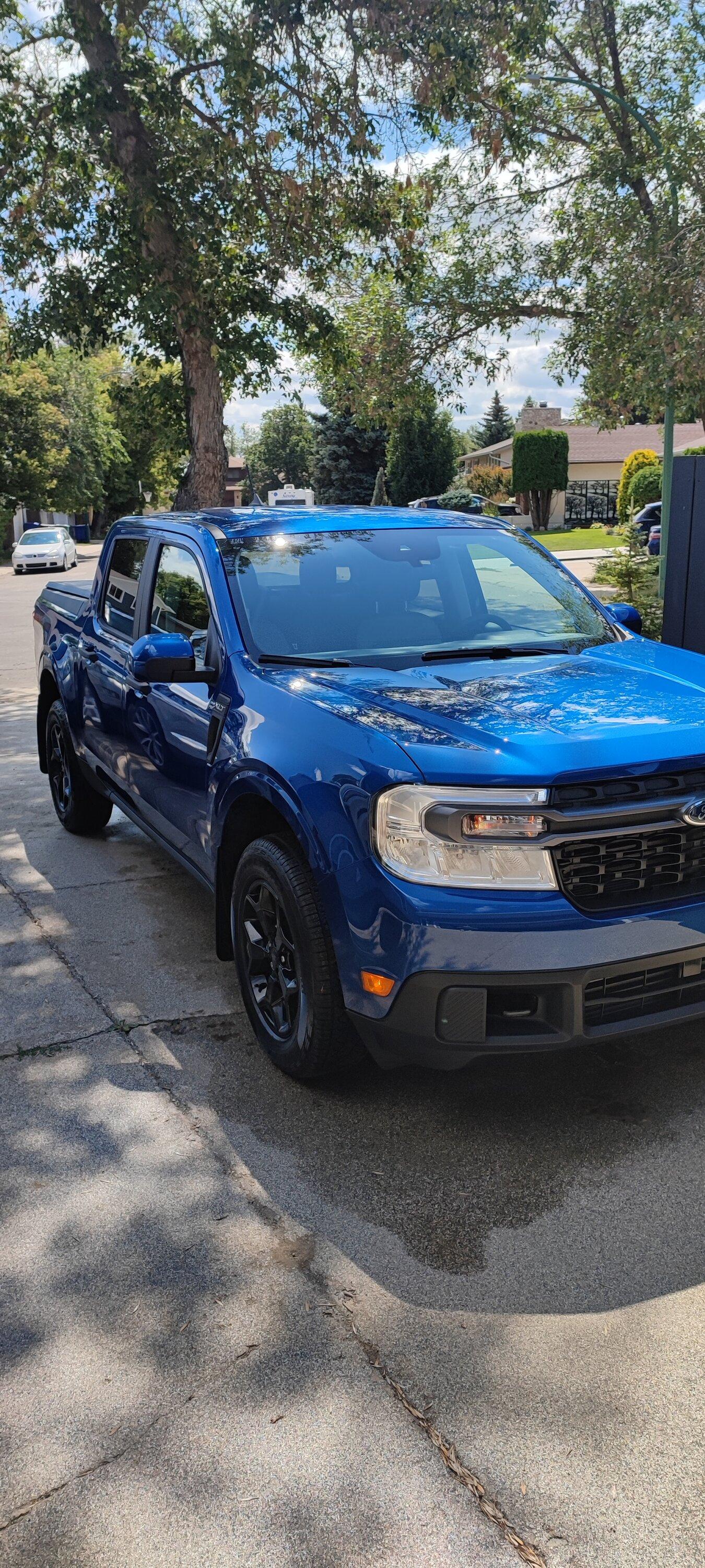 Ford Maverick ATLAS BLUE Maverick Photos Thread IMG_20230728_132017