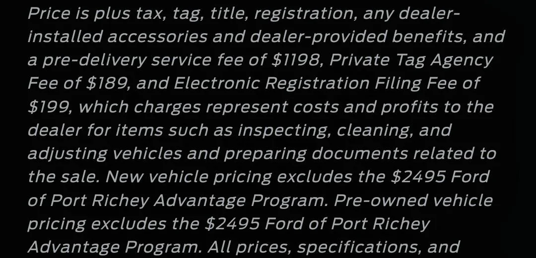 Ford Maverick Bogus Dealer Doc Fees Explained Screenshot_20230730_093131_Brav