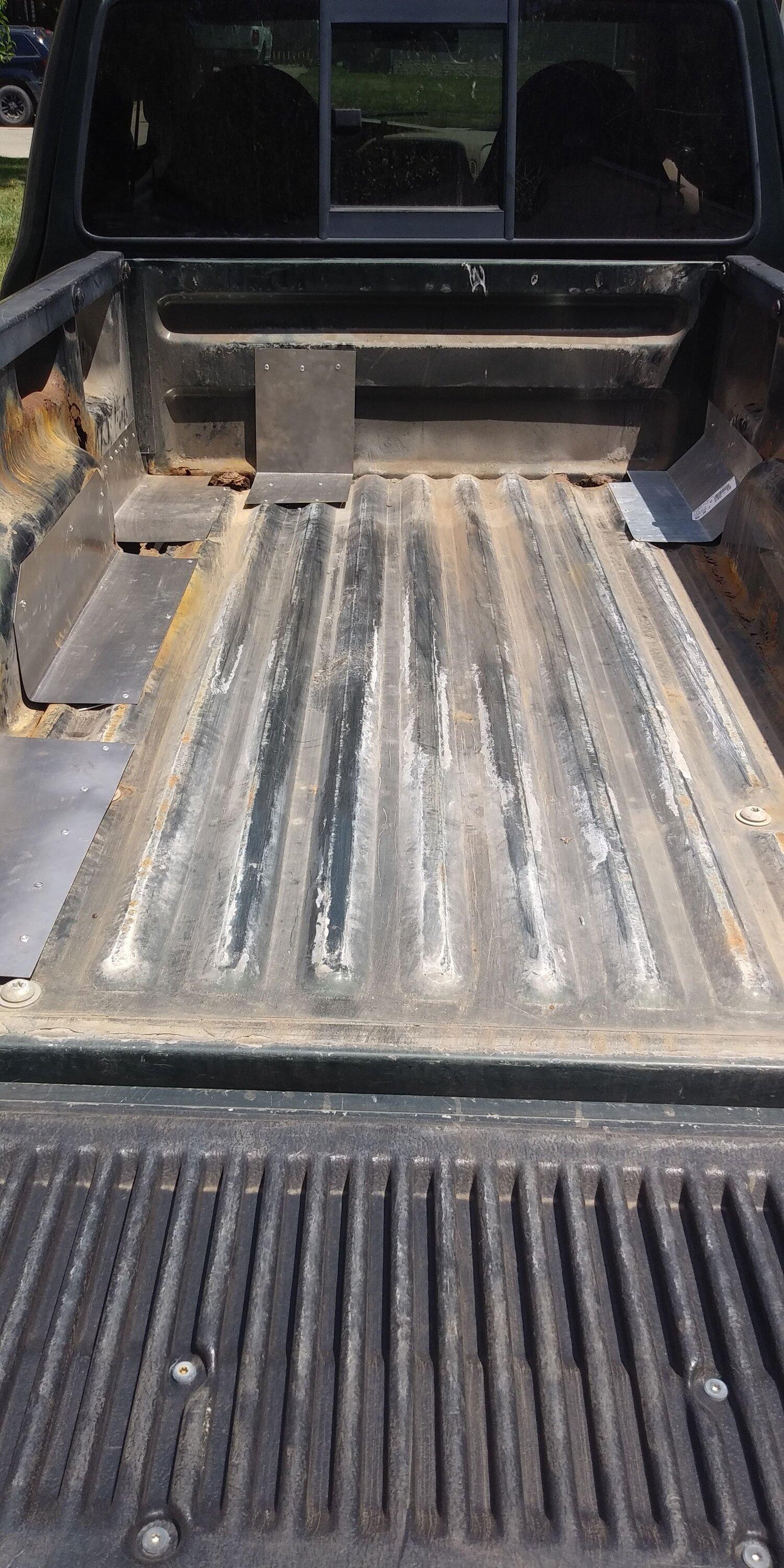 Ford Maverick Ford Drop In Bedliner Install 20210613_140919