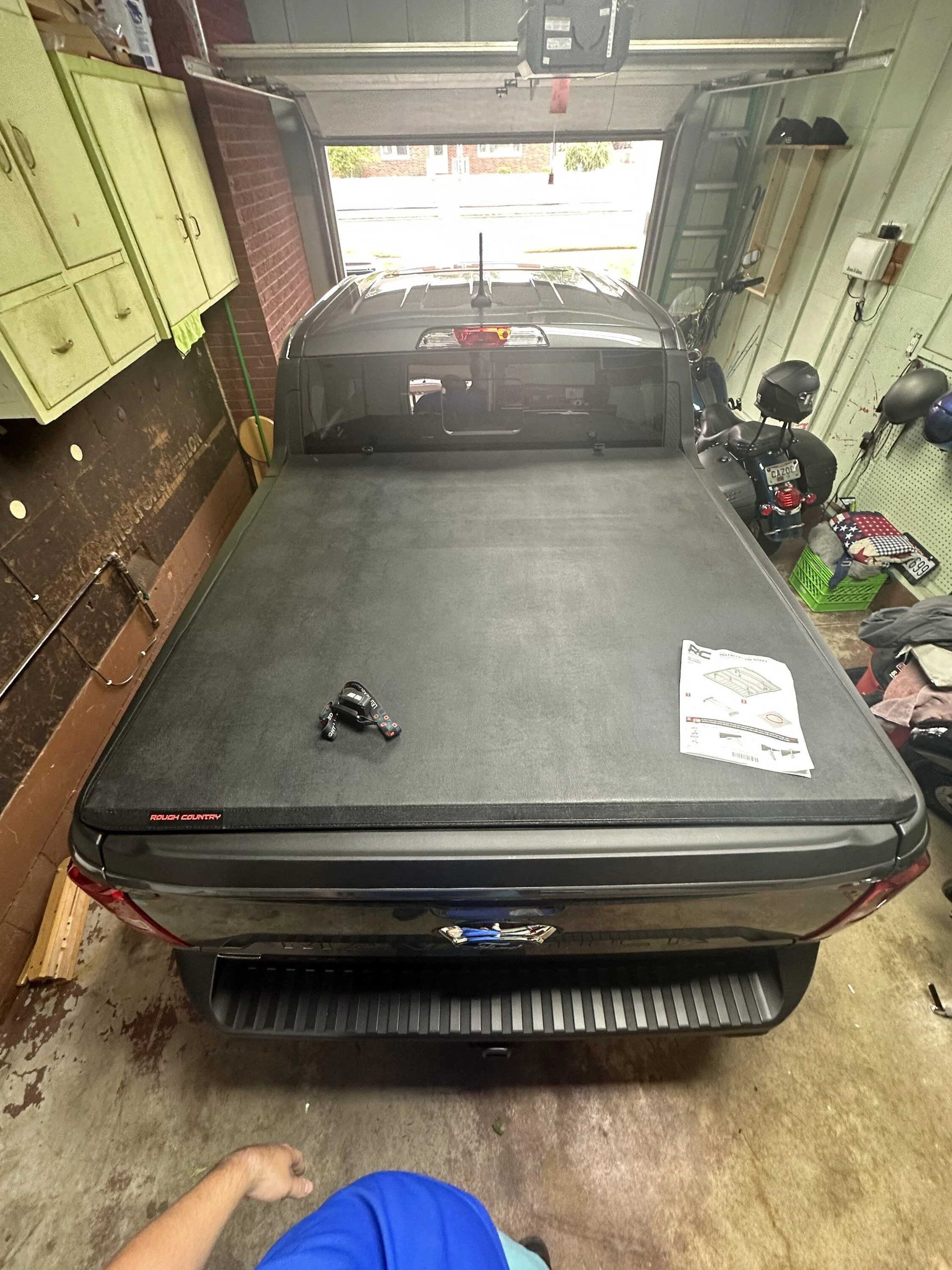 Ford Maverick Rough Country Tri-Fold Tonneau Cover installed IMG_5517