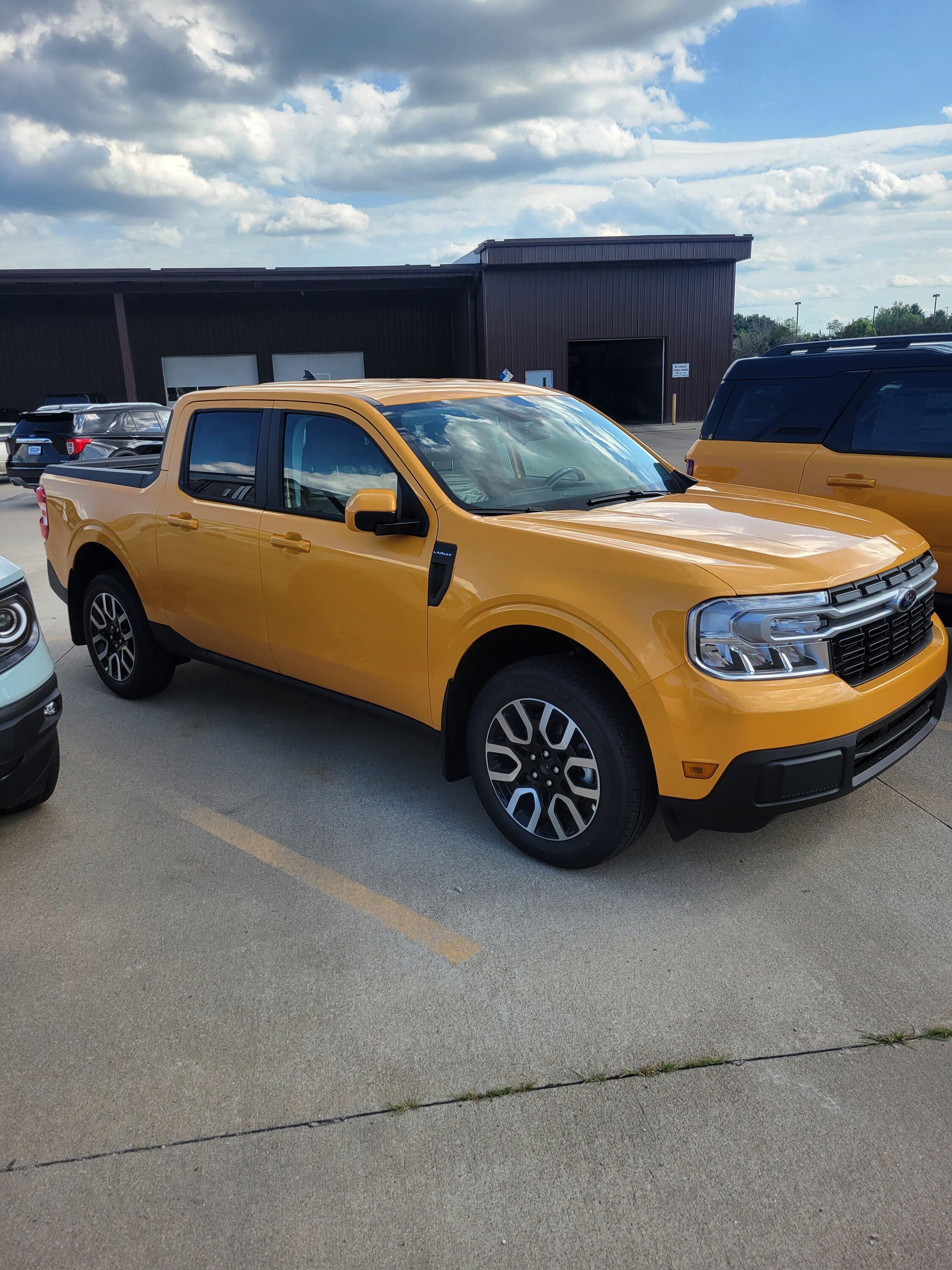 Ford Maverick Another Cyber Orange soon to hit the road! 20230731_162517