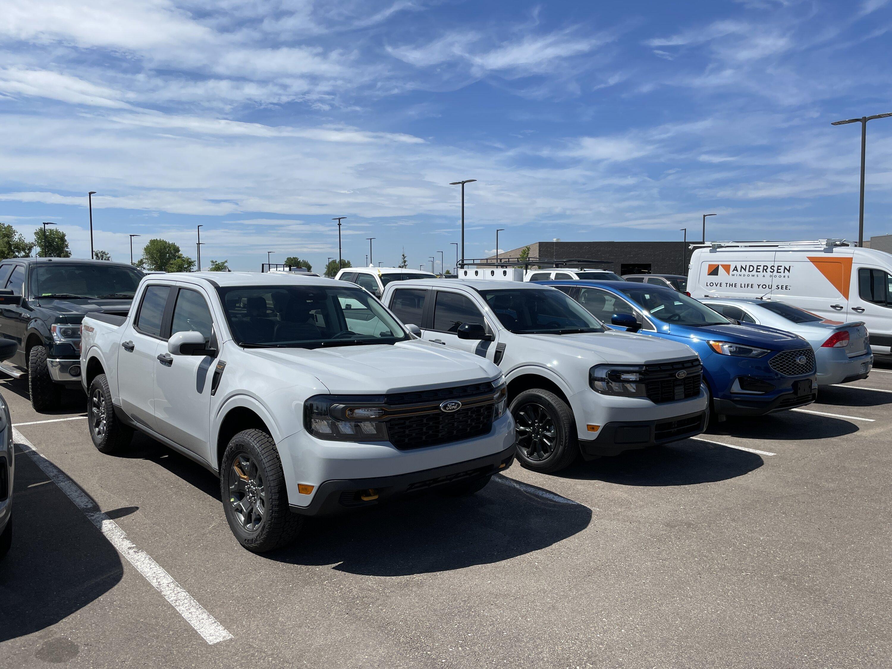 Ford Maverick Wrapped my Lariat in INOZETEC Chalk Gray IMG_3244