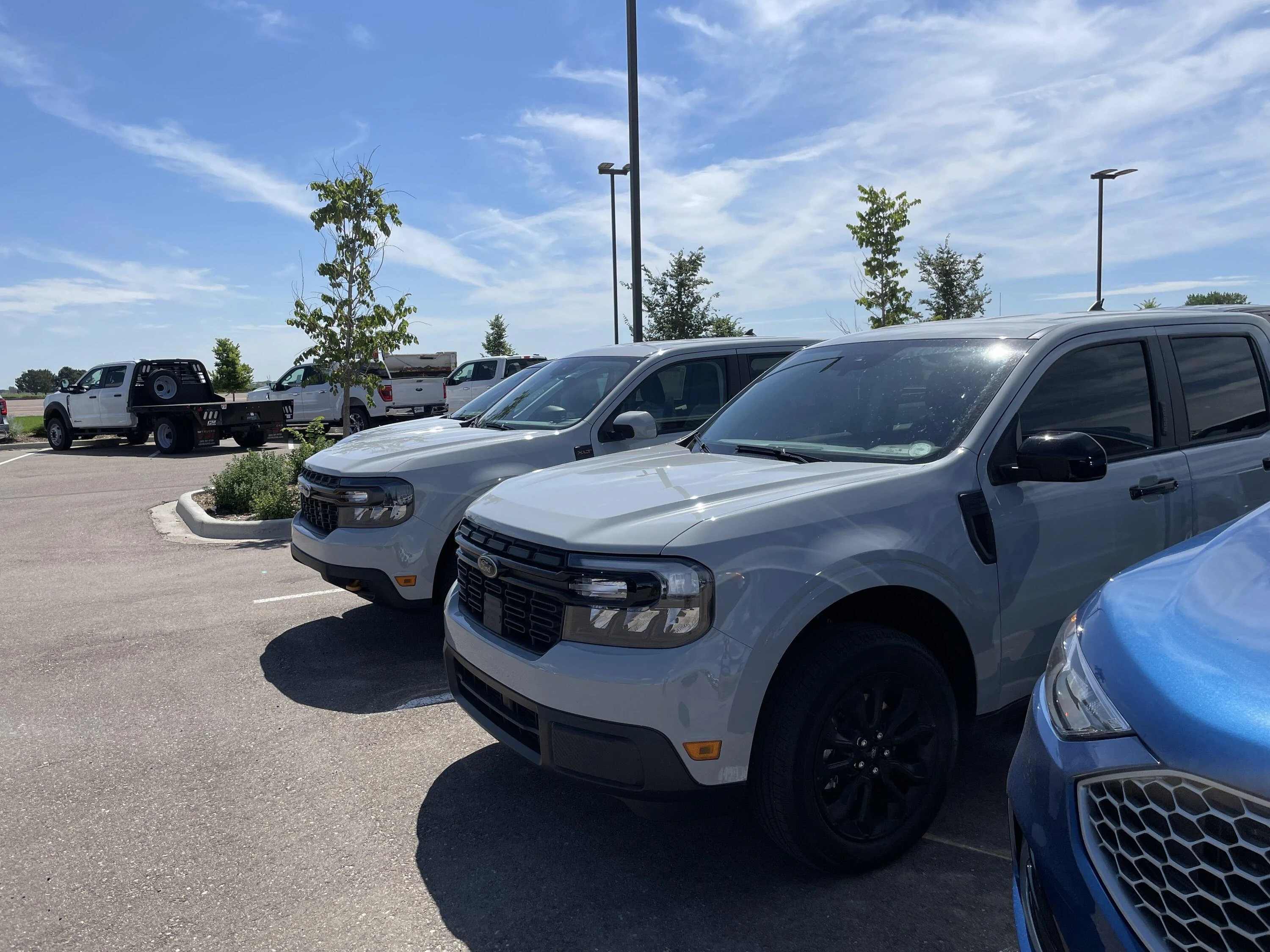Ford Maverick Wrapped my Lariat in INOZETEC Chalk Gray IMG_3246