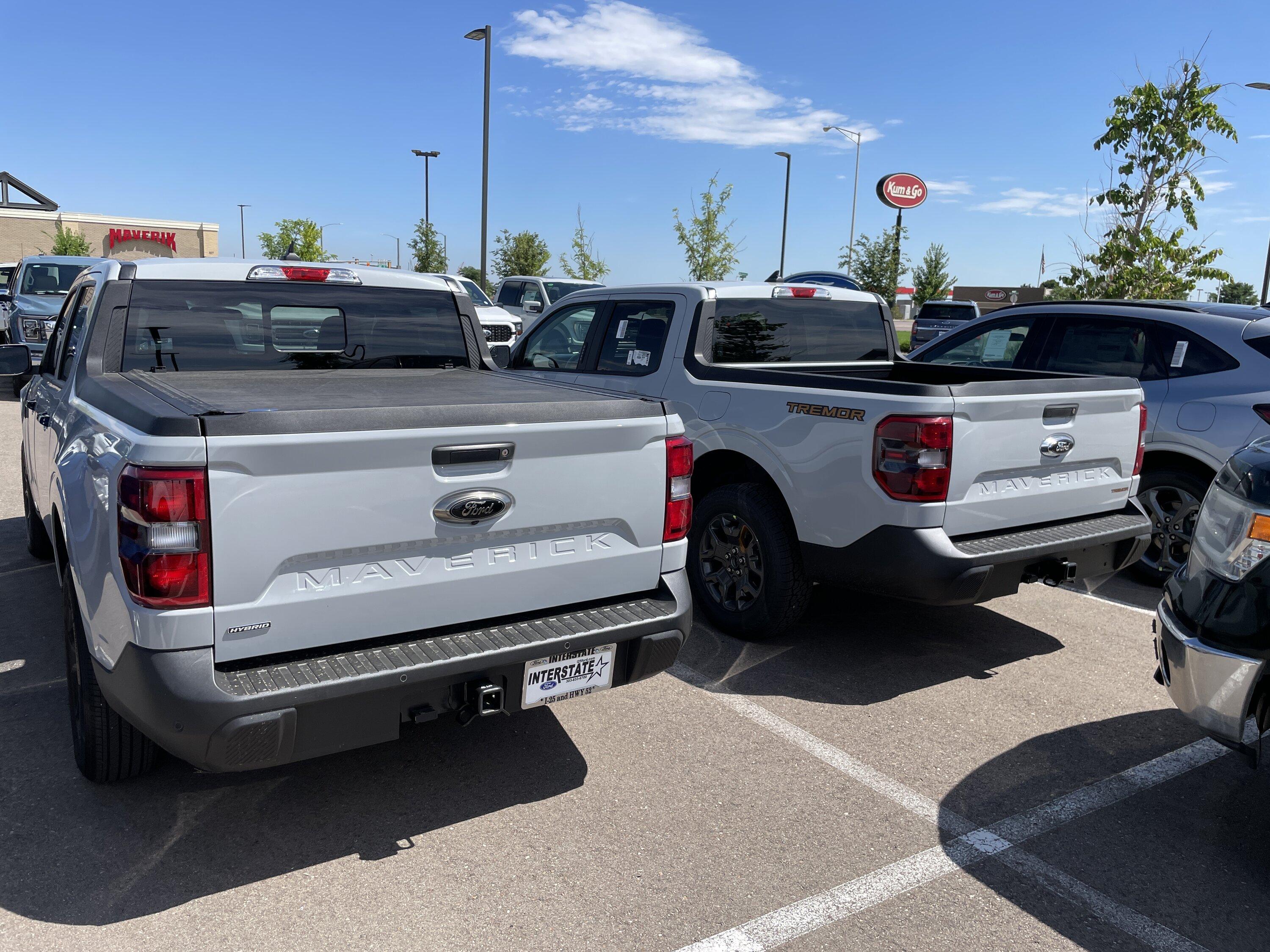 Ford Maverick Wrapped my Lariat in INOZETEC Chalk Gray IMG_3247