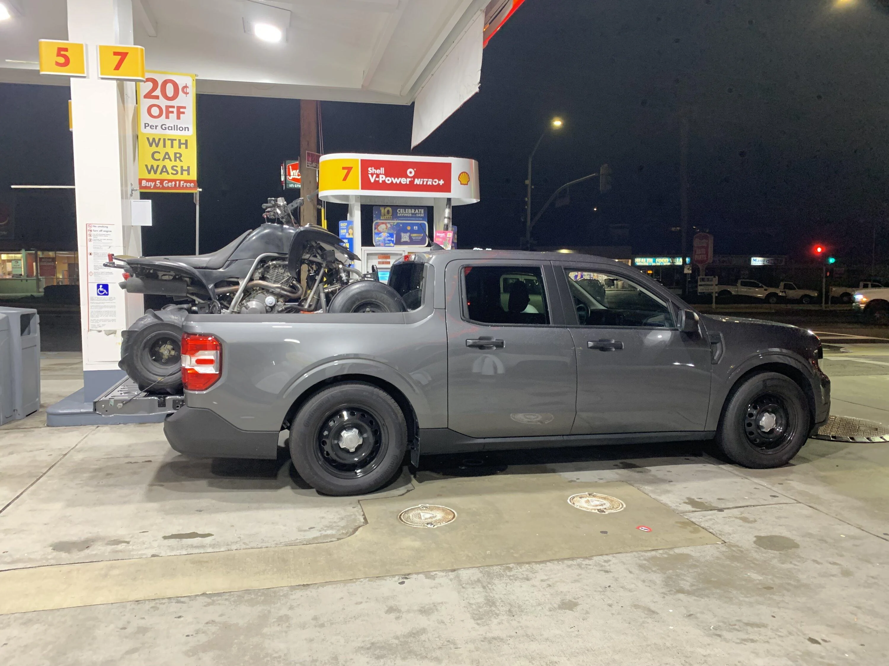 Ford Maverick hauling or towing with a lowered setup ? 35915316-A3F7-4FB2-A100-7FF2E70BF0C7