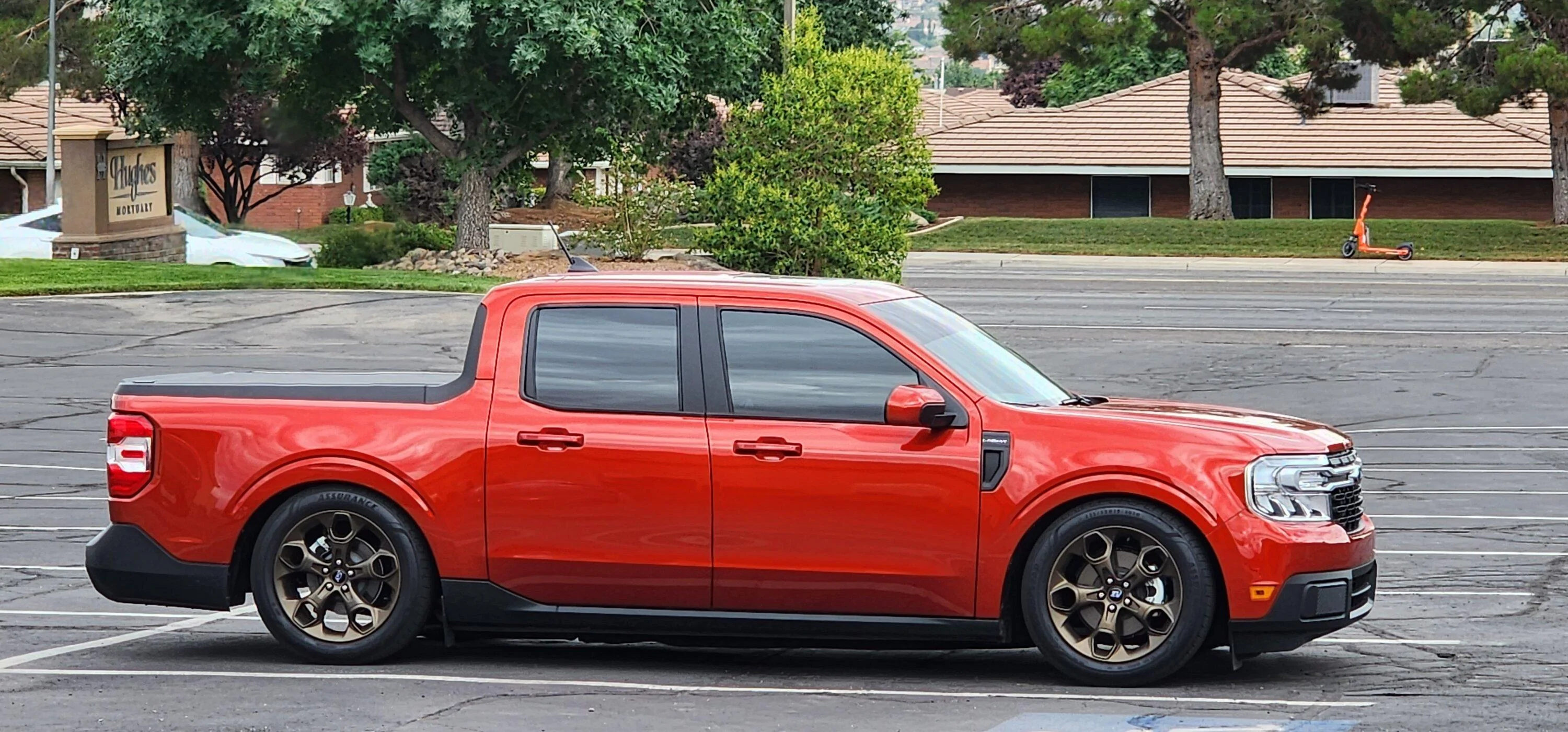 Ford Maverick Slammed on Silver's Coilovers (23 Hybrid Lariat) 20230801_111114
