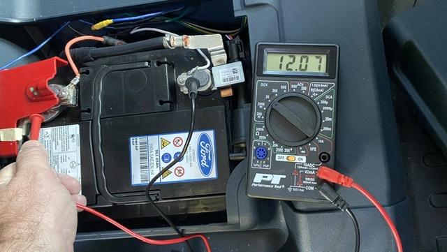 Ford Maverick Hybrid +12V Battery Replacement A44A1A79-7B57-491D-B039-CA99DC3B357E