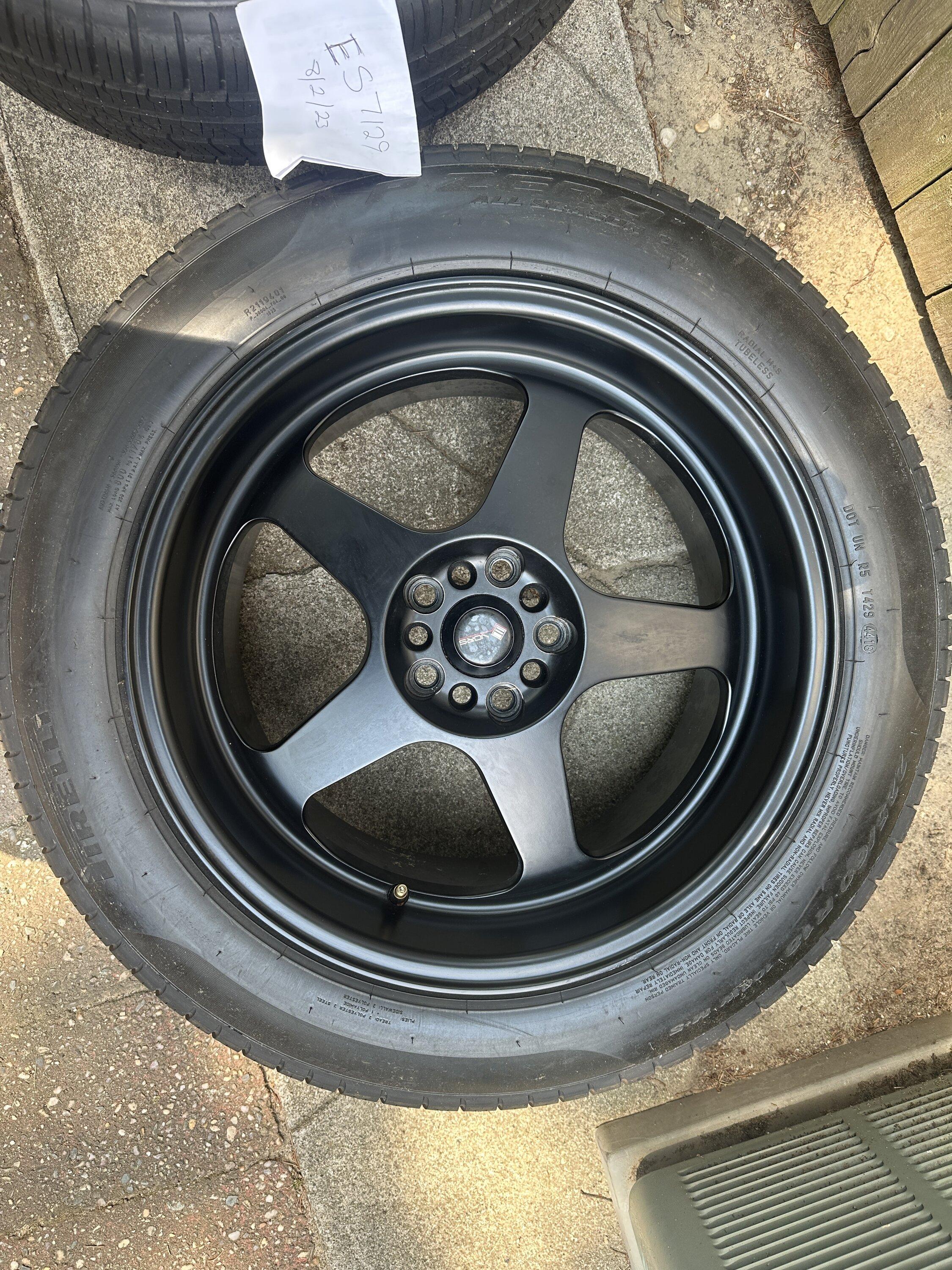 Ford Maverick FS/FT: Staggered set of 5 18” Vors SP1 wheels $500 IMG_1135