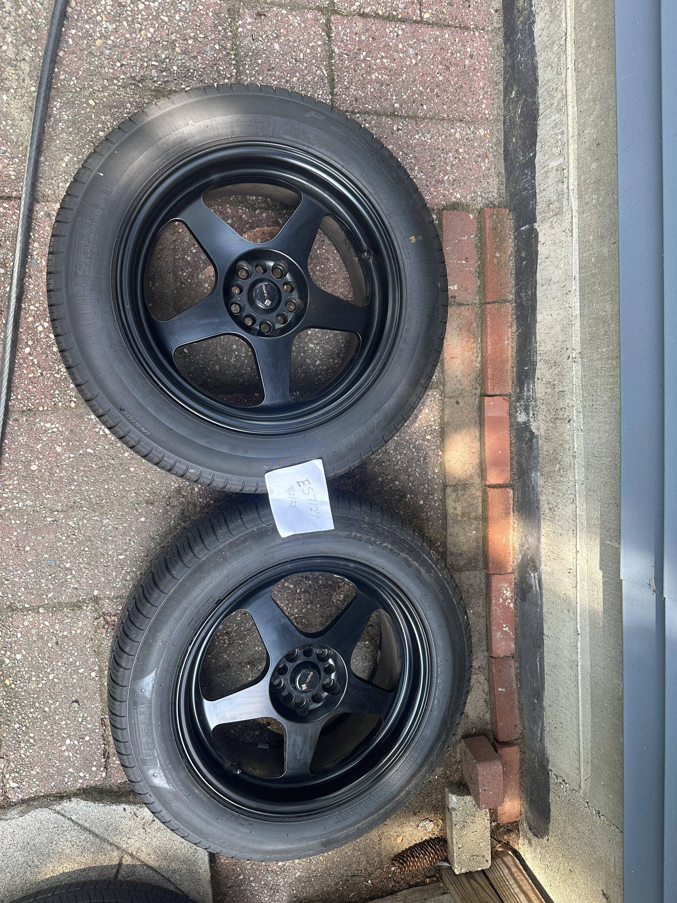 Ford Maverick FS/FT: Staggered set of 5 18” Vors SP1 wheels $500 IMG_1130