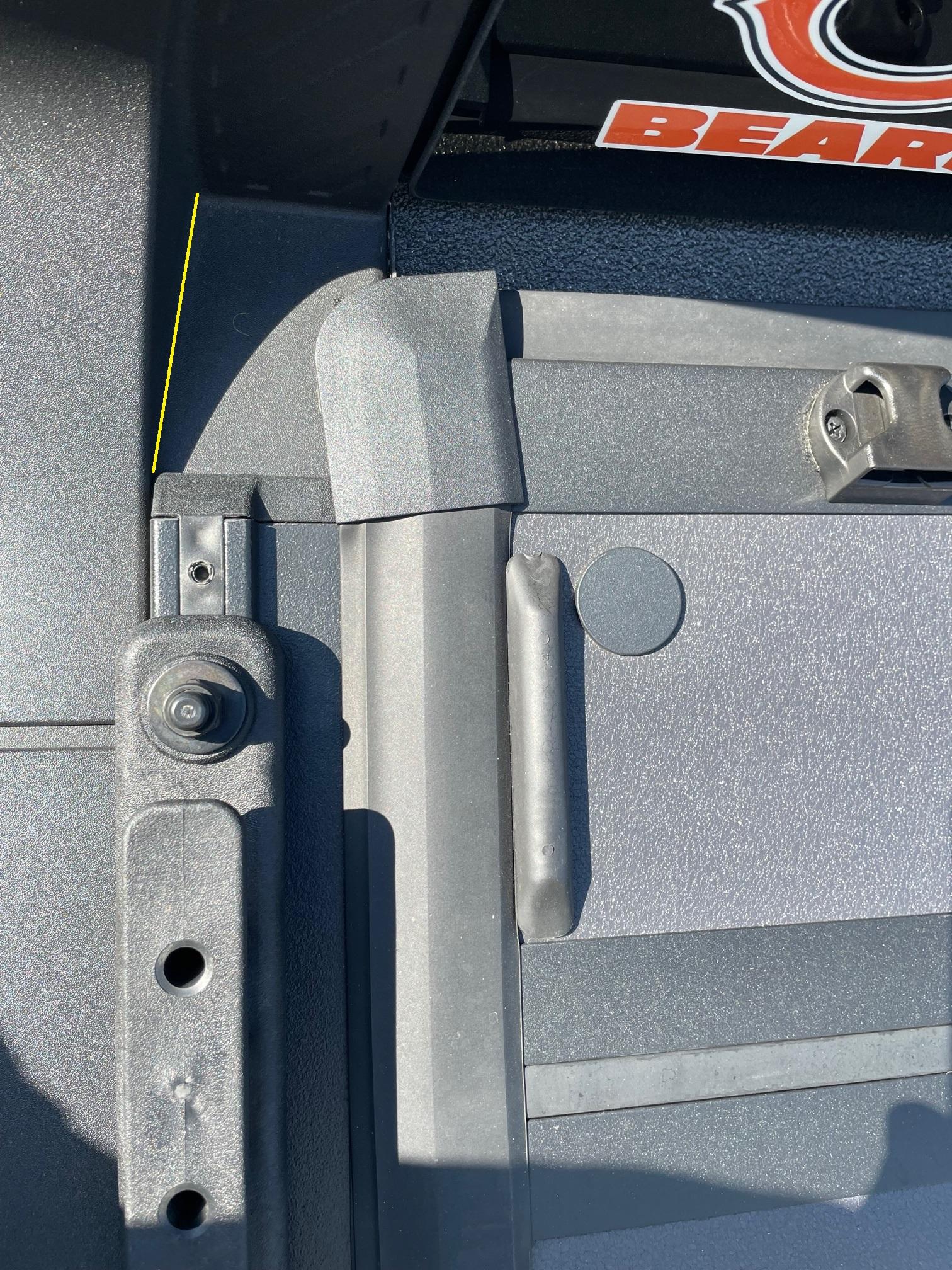 Ford Maverick Elevate rails length IMG_0609