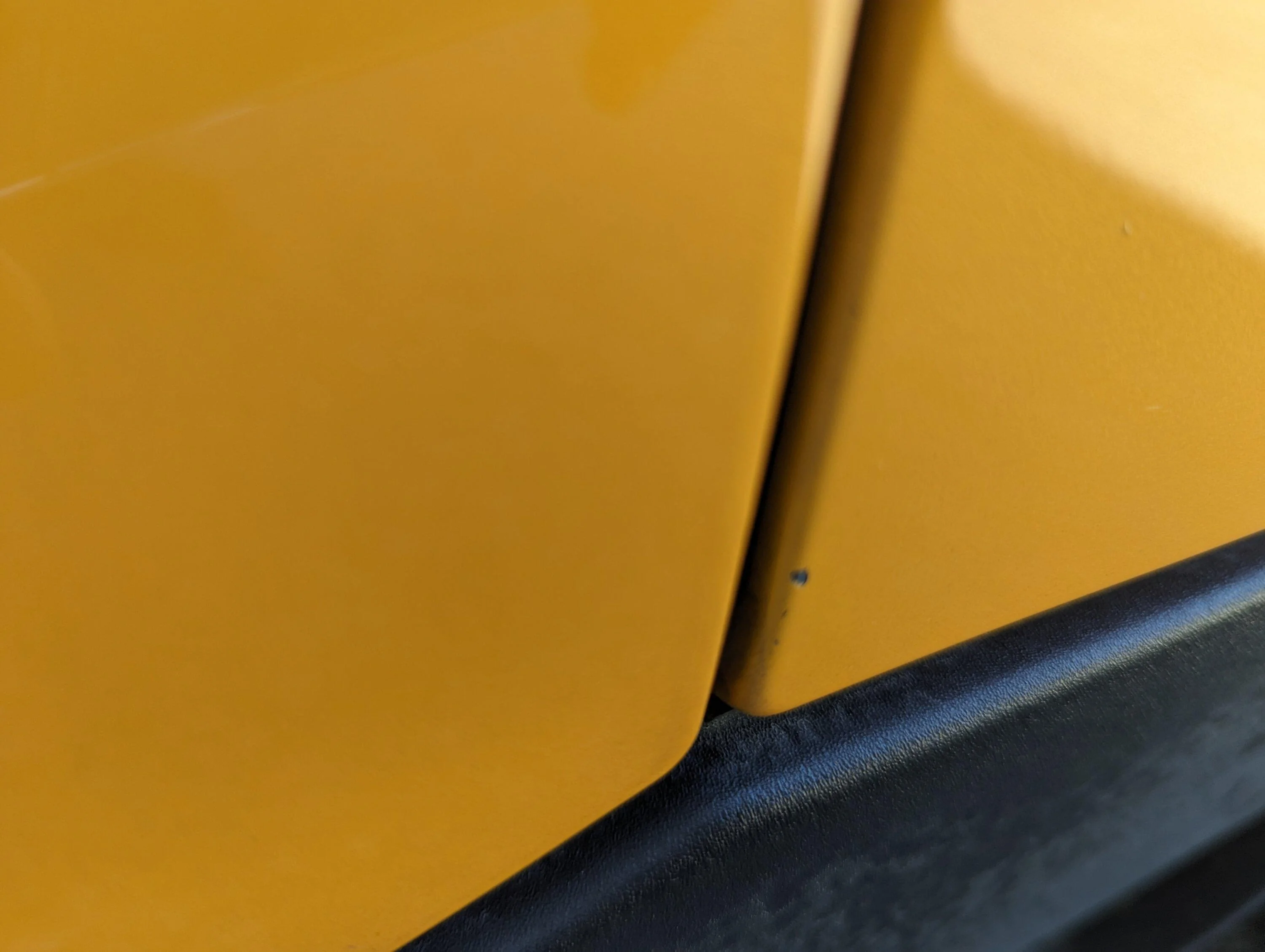 Ford Maverick Matching dark gray ACC panel to black grille - DIY FIX using Forever Black PXL_20230803_182657917