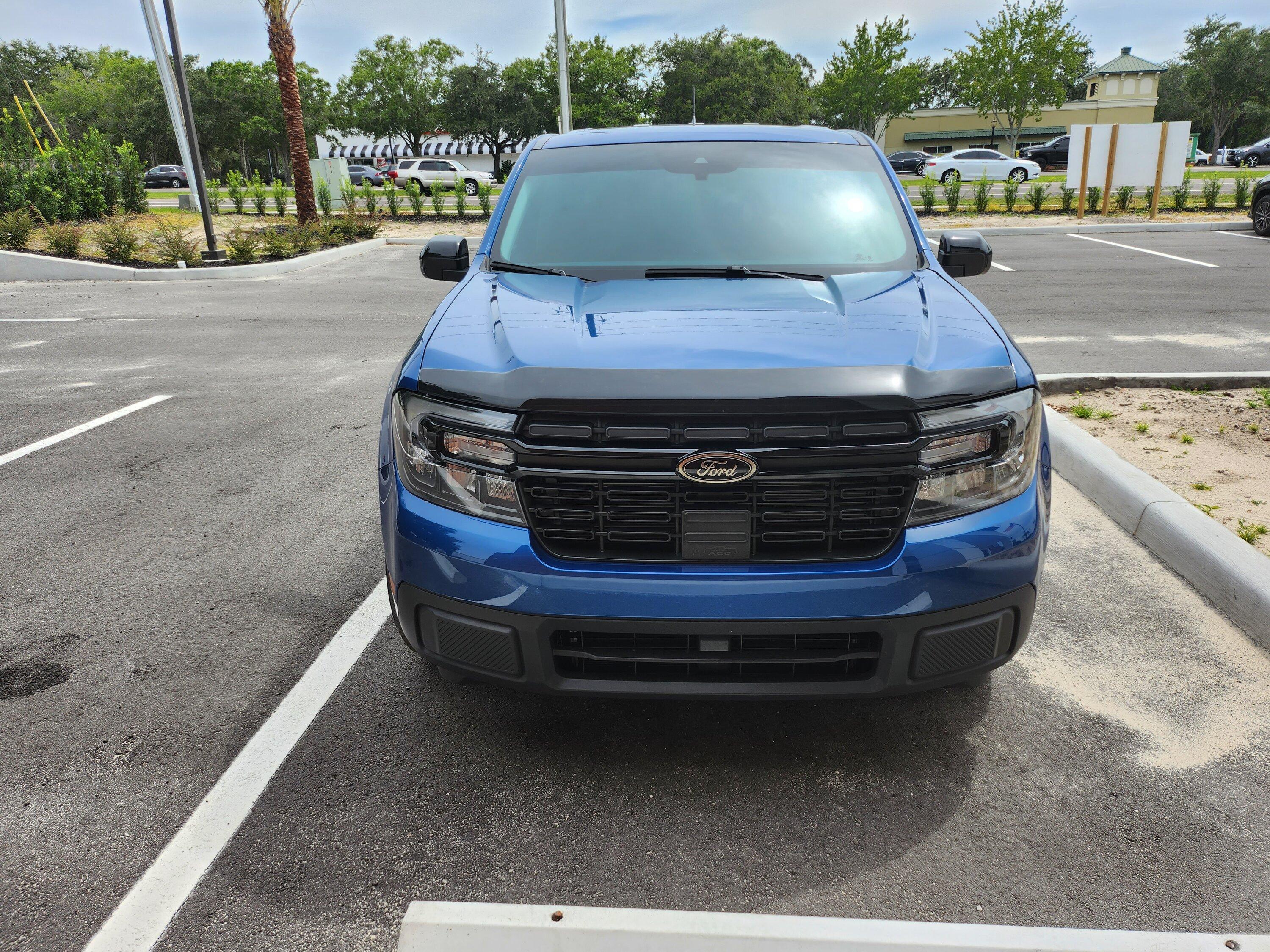 Ford Maverick Ceramic IR tinting and toll road transponders 20230711_155426