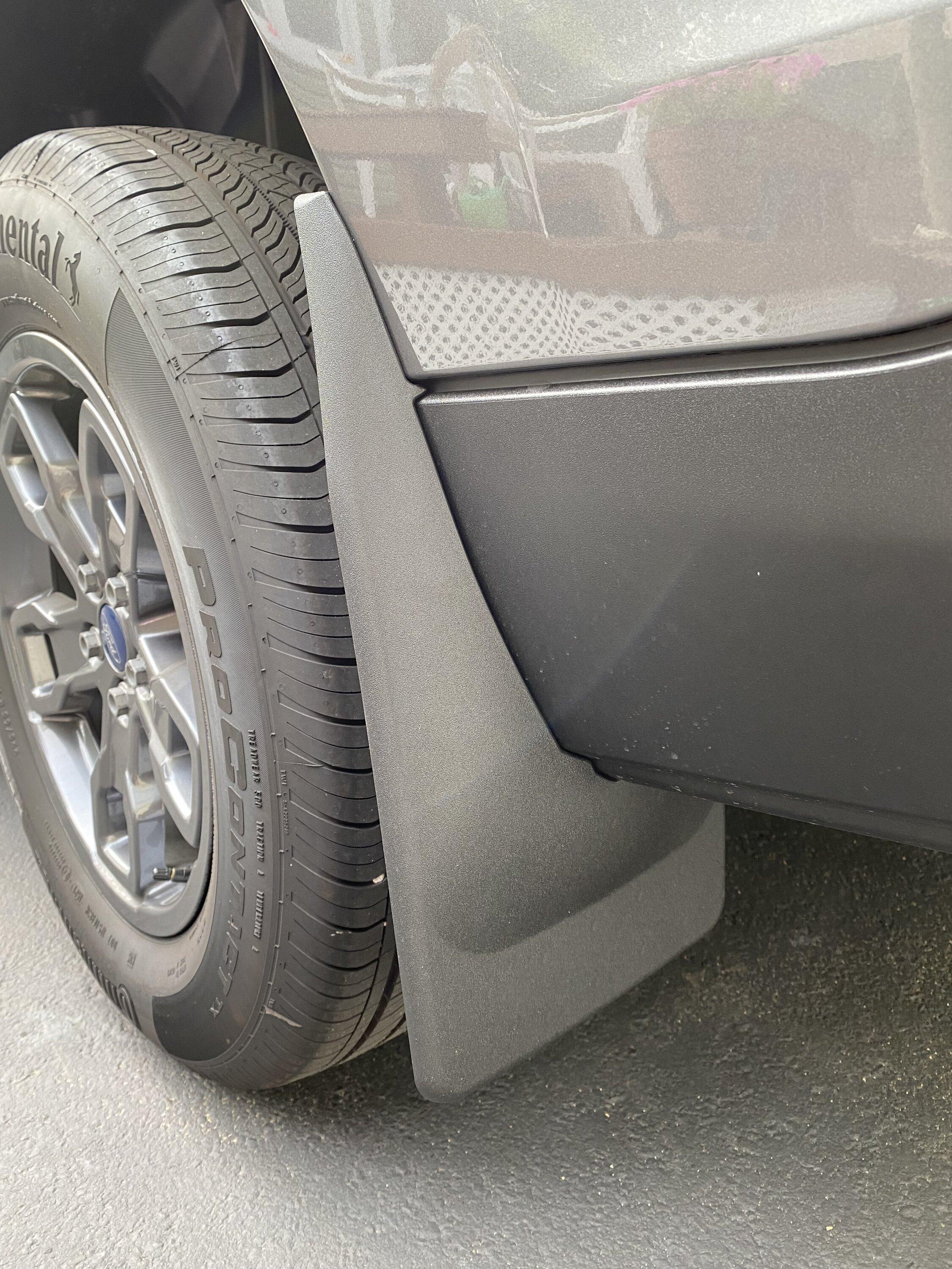 Ford Maverick Ford Mud Flaps Install IMG_7306