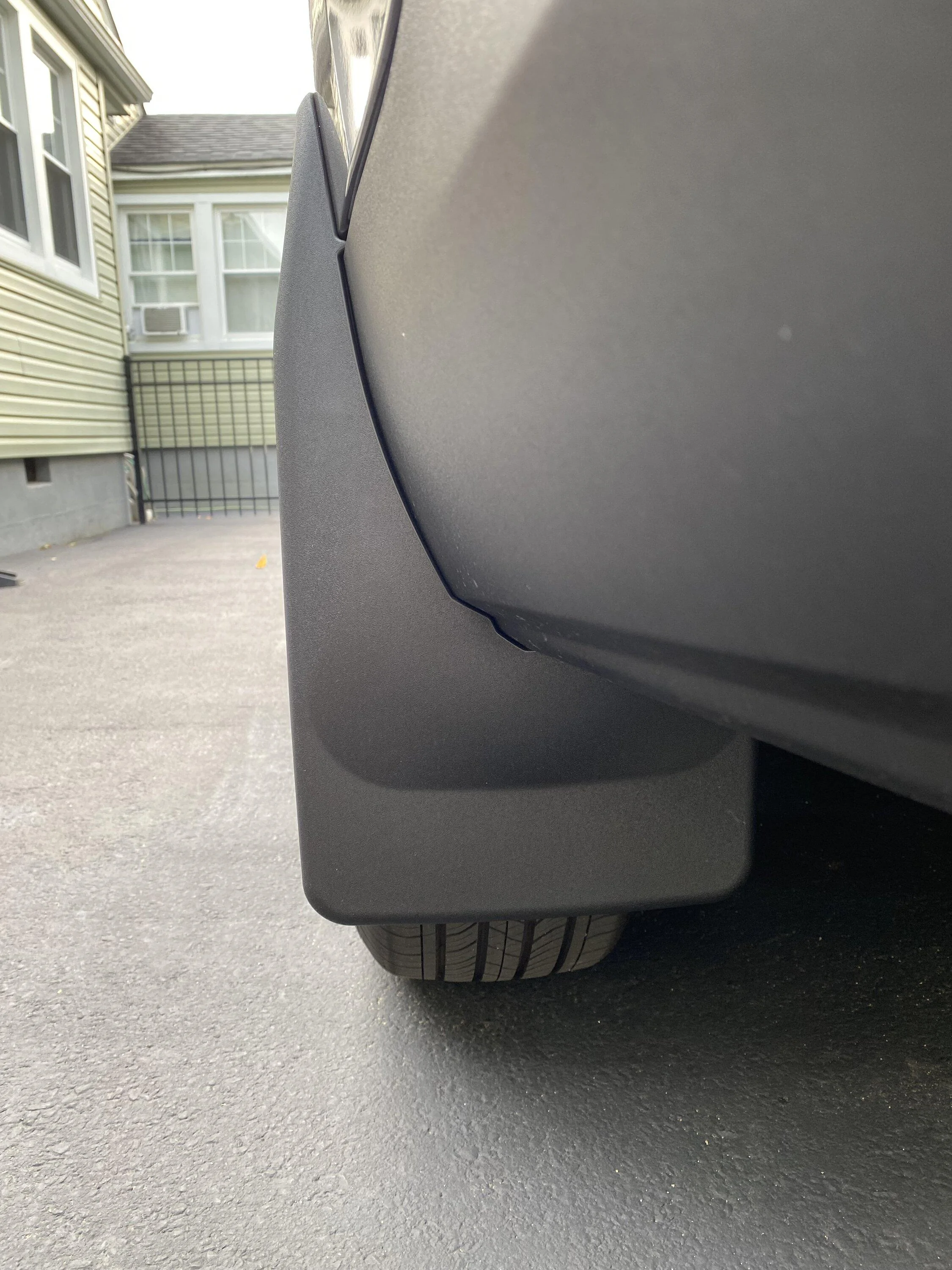 Ford Maverick Ford Mud Flaps Install IMG_7307