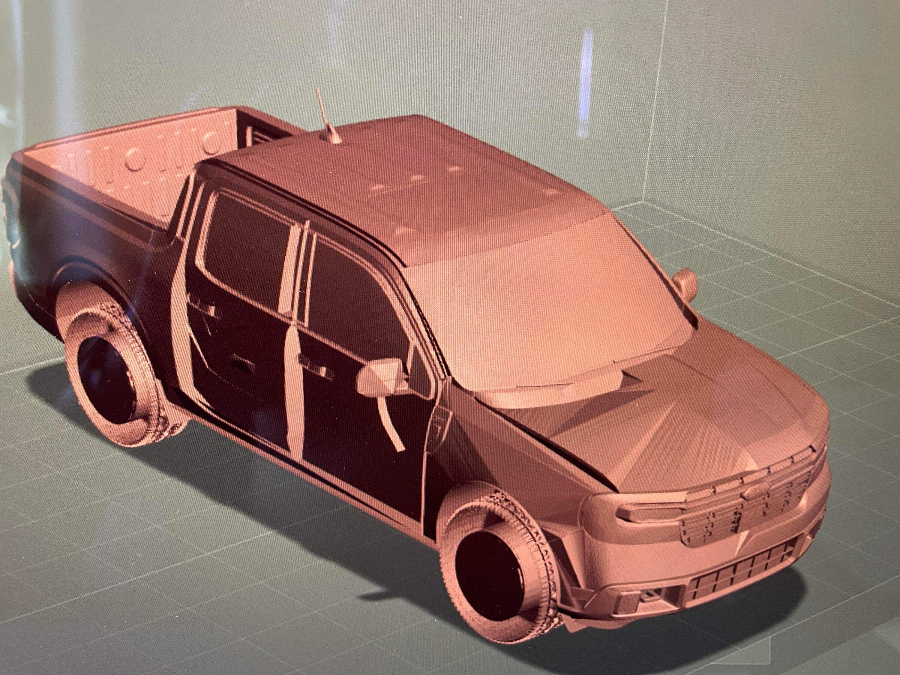 Ford Maverick 3D Printable STL Files of 2022 Maverick IMG_0108