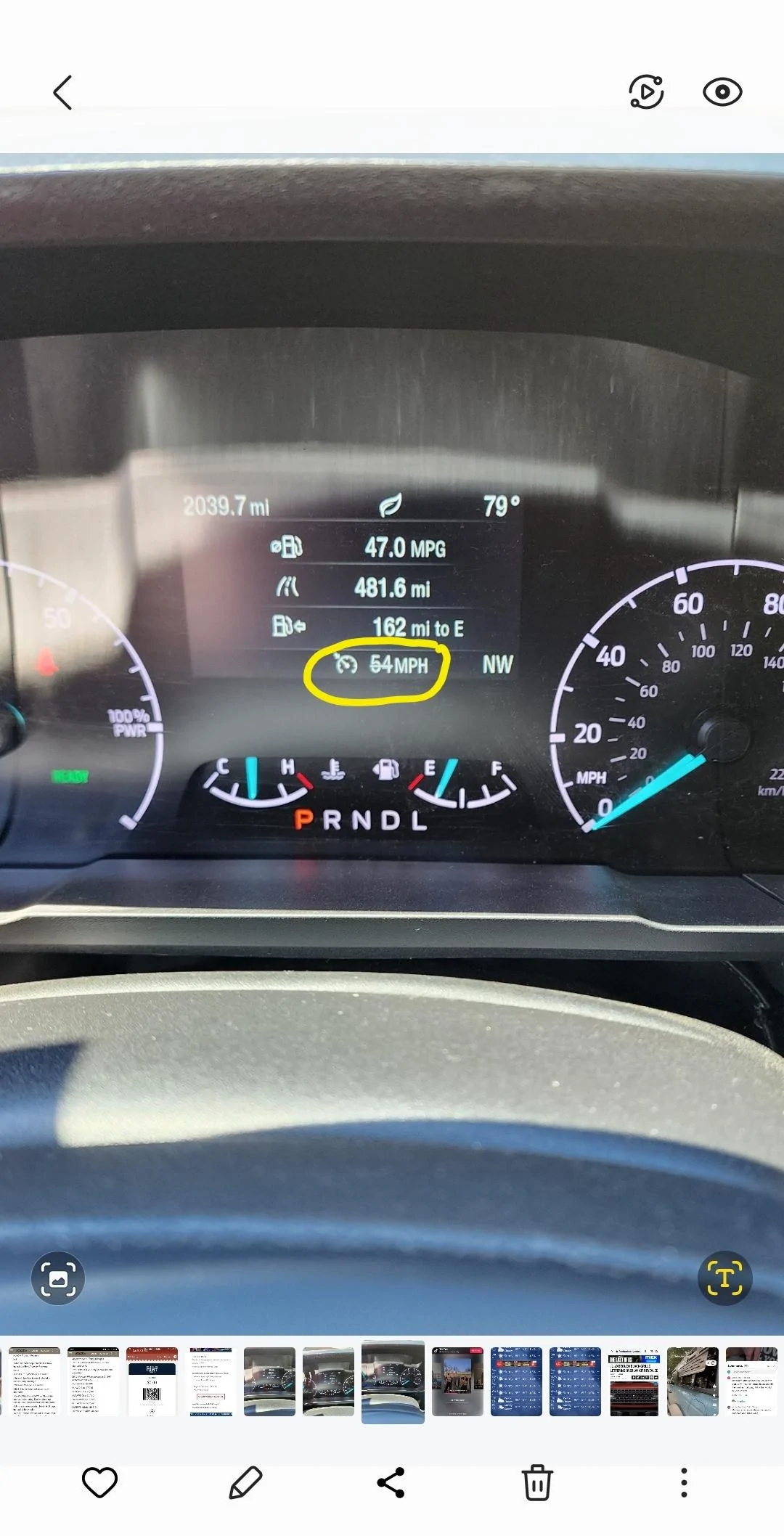 Ford Maverick 2023 Lariat Hybrid no cruise control Screenshot_20230805_144742_Gallery