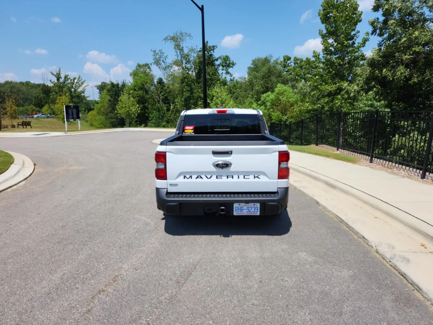 Ford Maverick Bargeld's 2023 Maverick Hybrid Lariat Lux Oxford White w/ BAP + CP360 Assist + Moonroof Build 20230806_125447