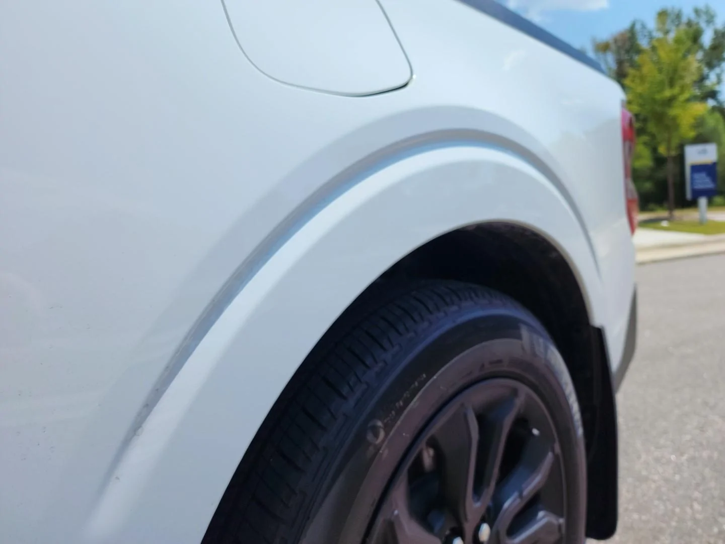 Ford Maverick Bargeld's 2023 Maverick Hybrid Lariat Lux Oxford White w/ BAP + CP360 Assist + Moonroof Build 20230806_125523