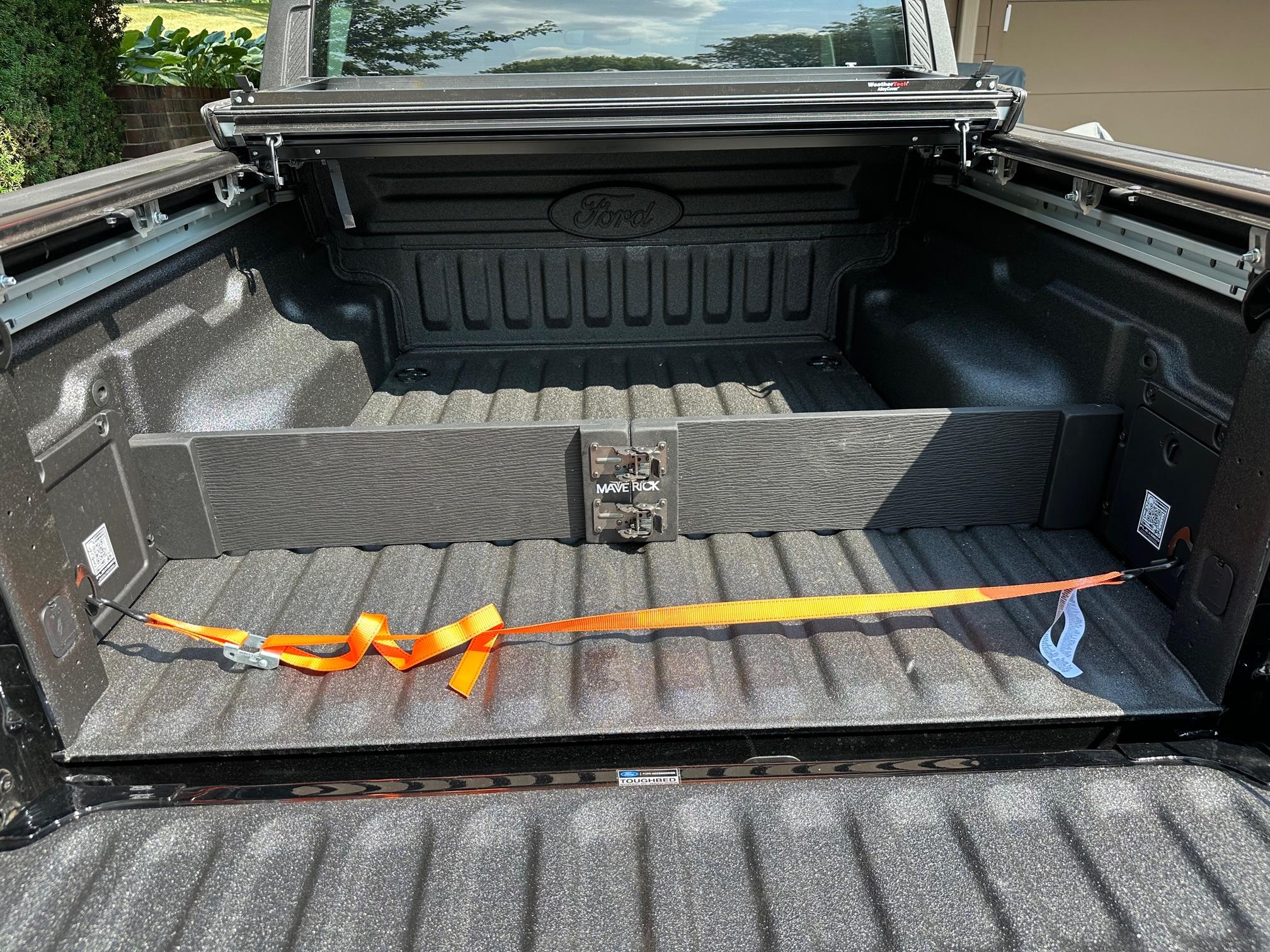 Ford Maverick Flex bed dividers - Any one try bed liner spray on 2x6? IMG_4362