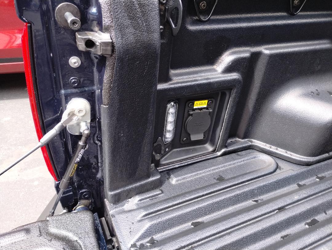 Ford Maverick Ford drop in bed liner over Rhino spray  in liner rhino5