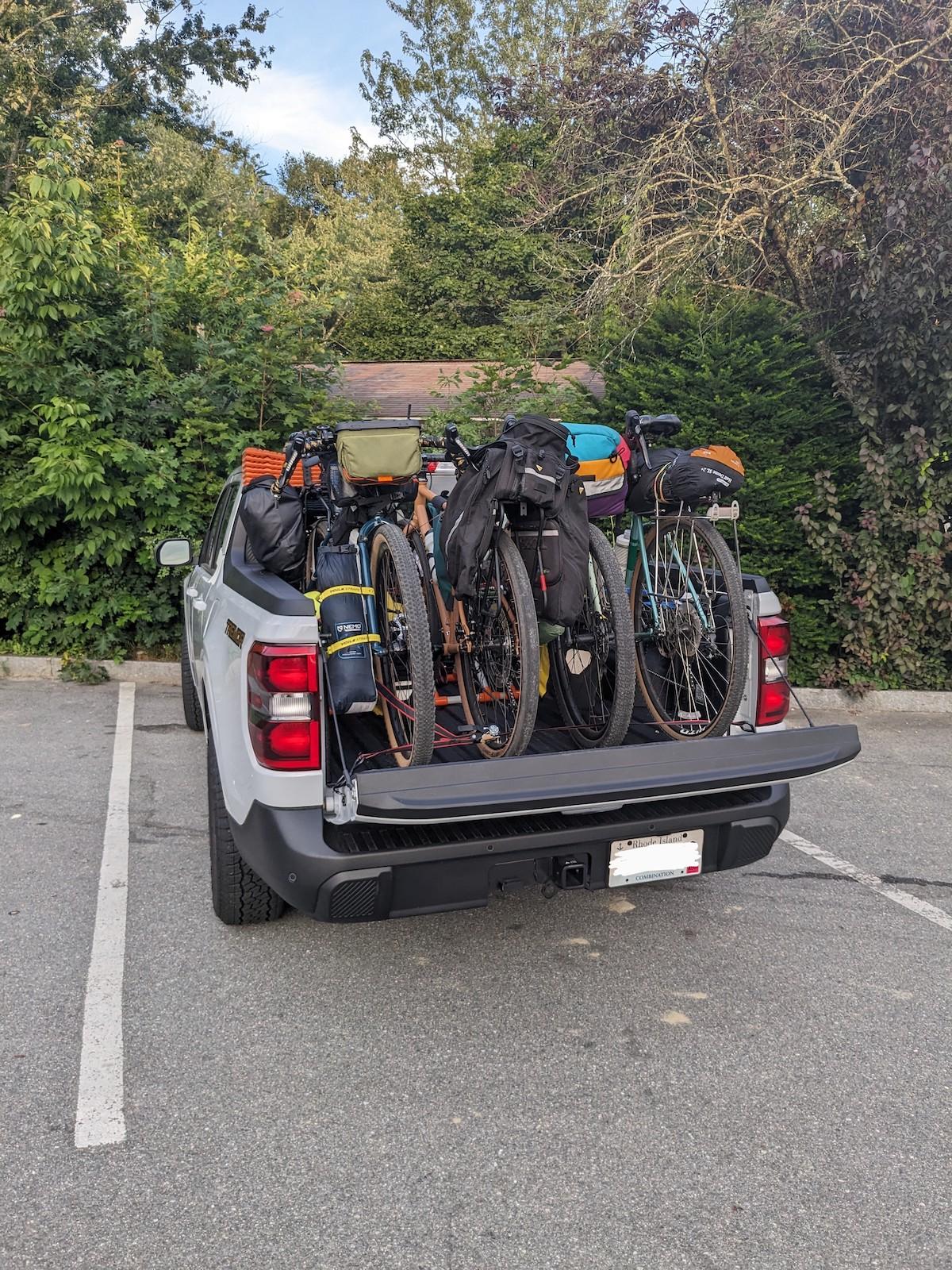 Ford Maverick Maverick fits Four 26" Mountain Bikes bike-rack-with-bikes