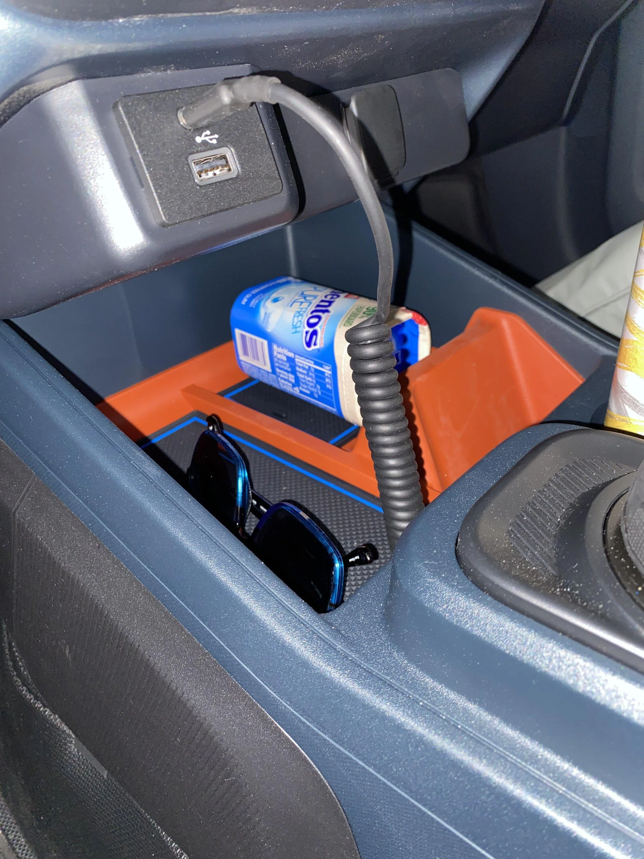 Ford Maverick Sunglasses holder/compartment needs a heat shield/insulation IMG_5709