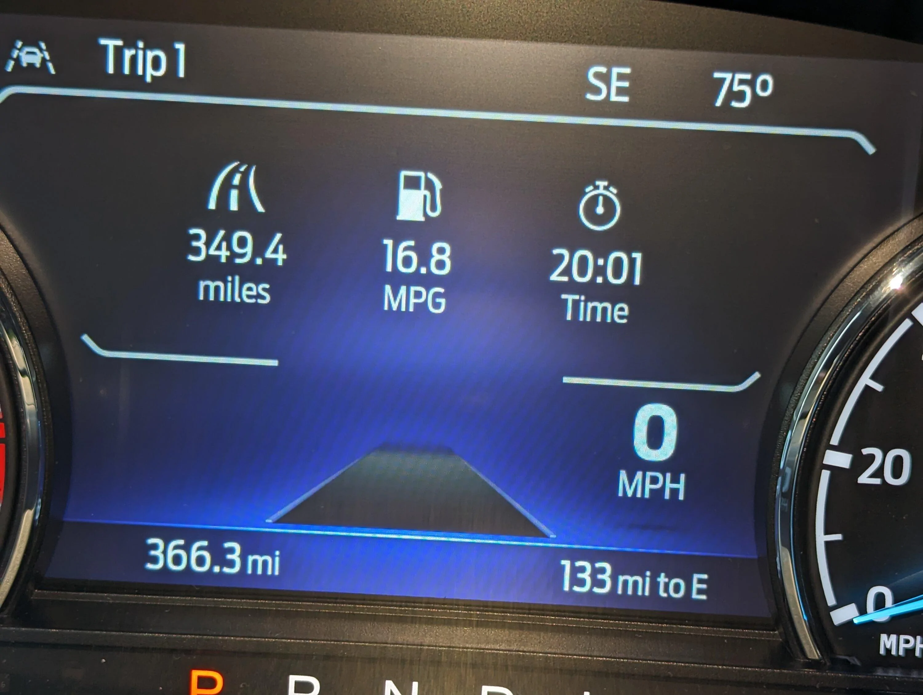 Ford Maverick Real world Maverick Tremor MPG -- What's yours? PXL_20230807_205852579