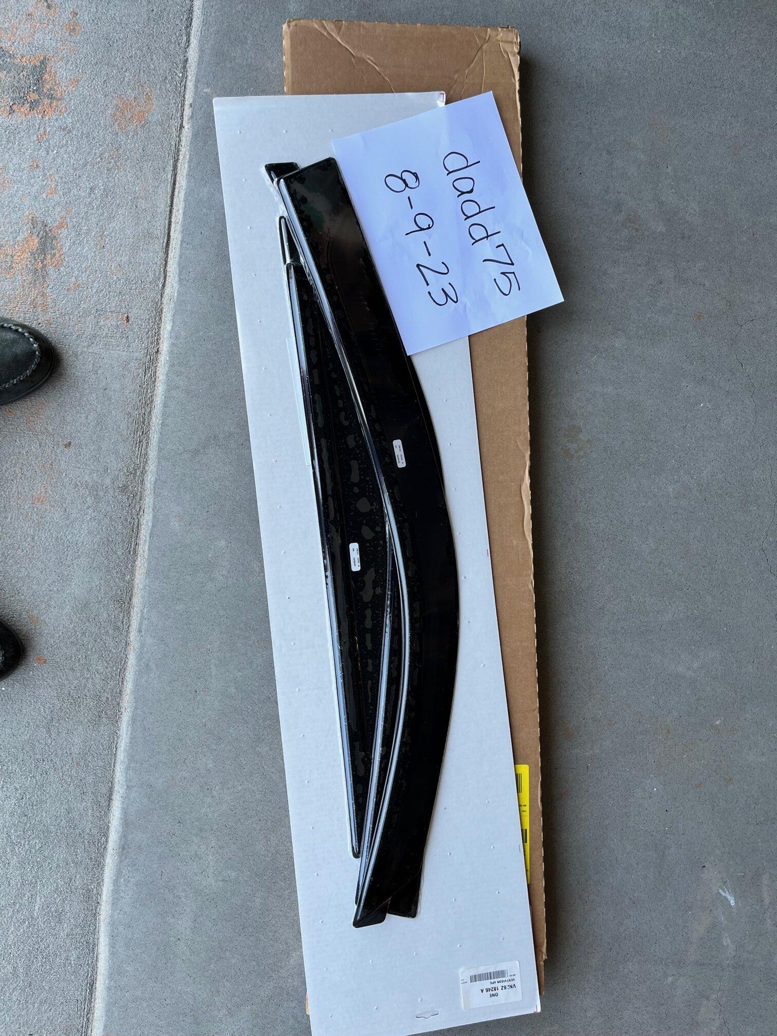 Ford Maverick Ford Window Deflectors/Visors Visors