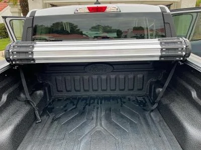 Ford Maverick Ford factory rollup tonneau cover replacement needed for loose felt lining IMG_1166