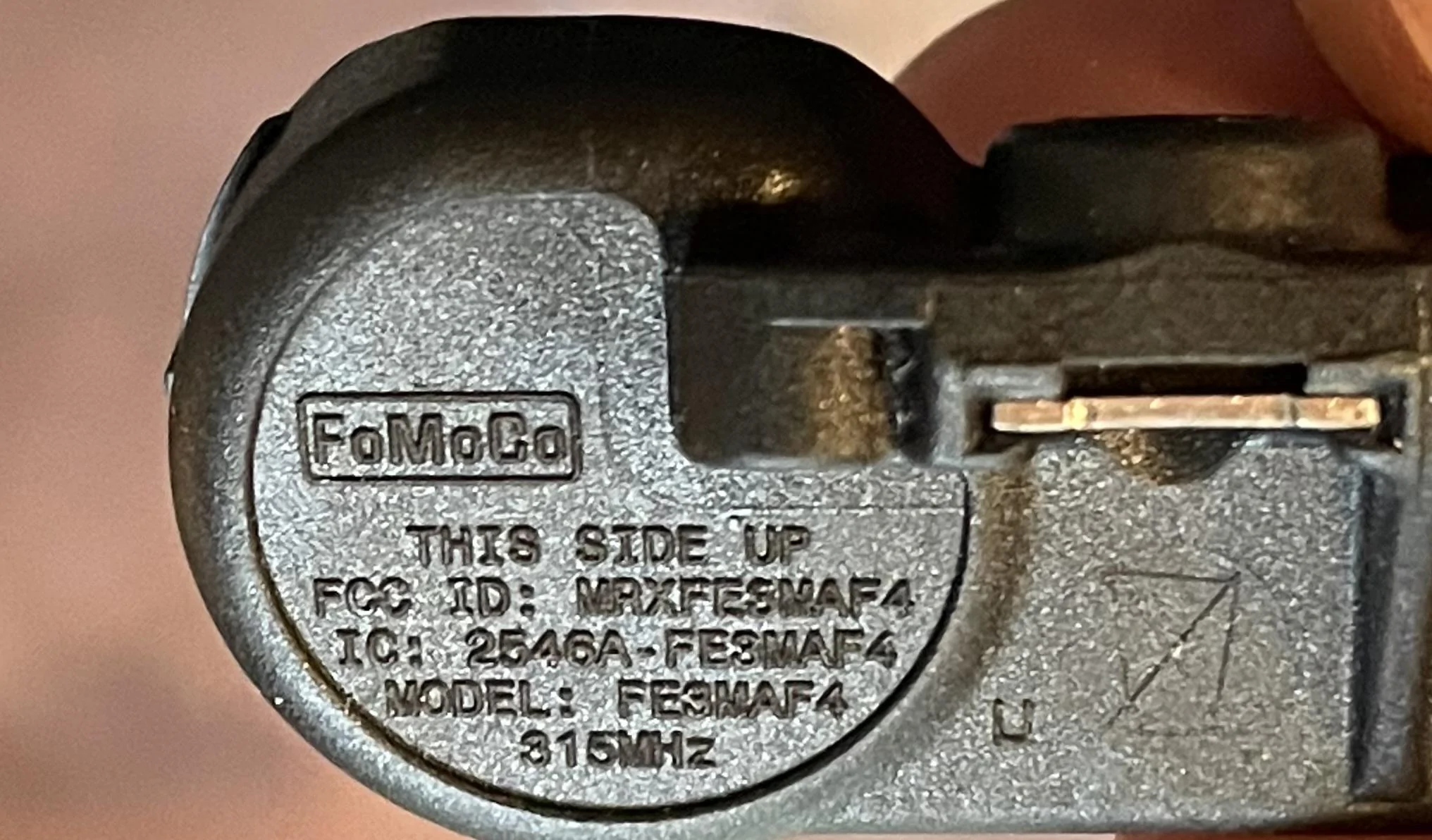 Ford Maverick TPMS sensors are model year specific? IMG_7324