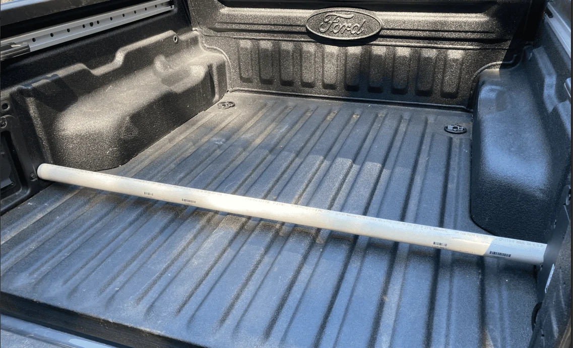 Ford Maverick Flexbed width for 2x6 1691869481512