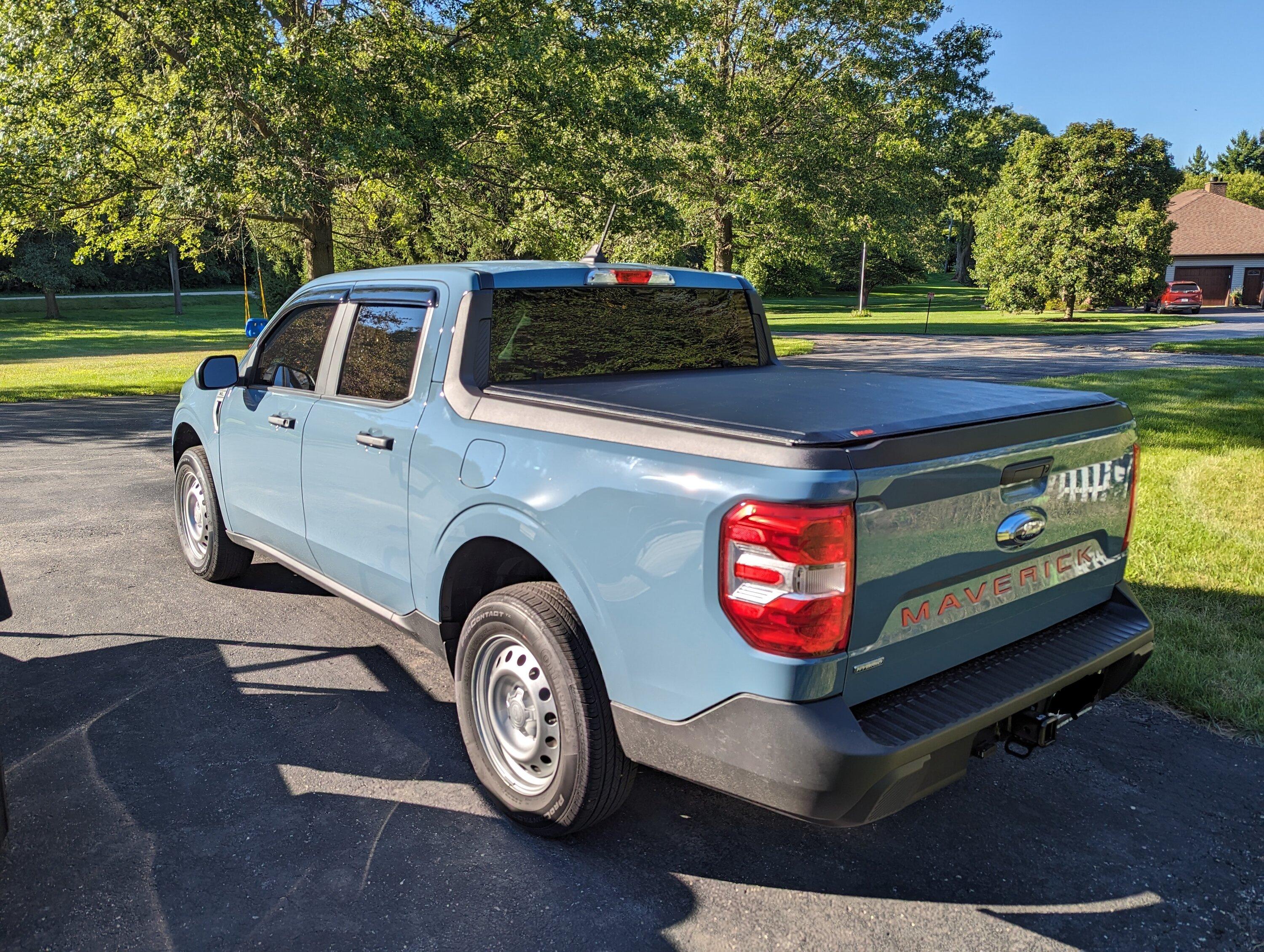 Ford Maverick Inexpensive tonneau cover recommendation? PXL_20230812_224620546~2