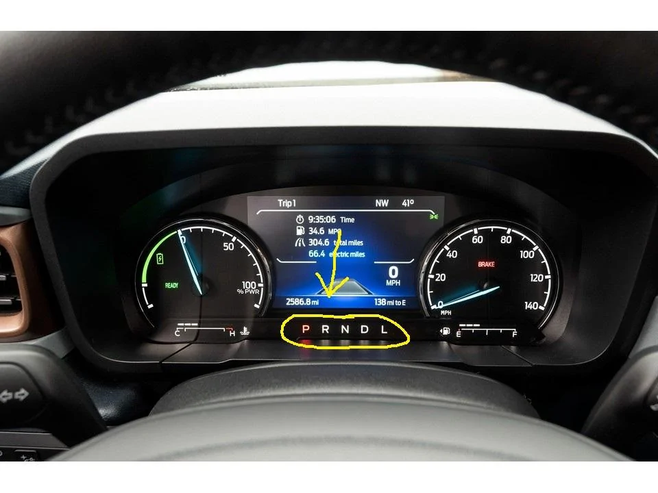 Ford Maverick Rotary Shifter not Idiot Proof (I'm an Idiot). 2022_Ford_Maverick_Lariat_FWD_Hybrid_41