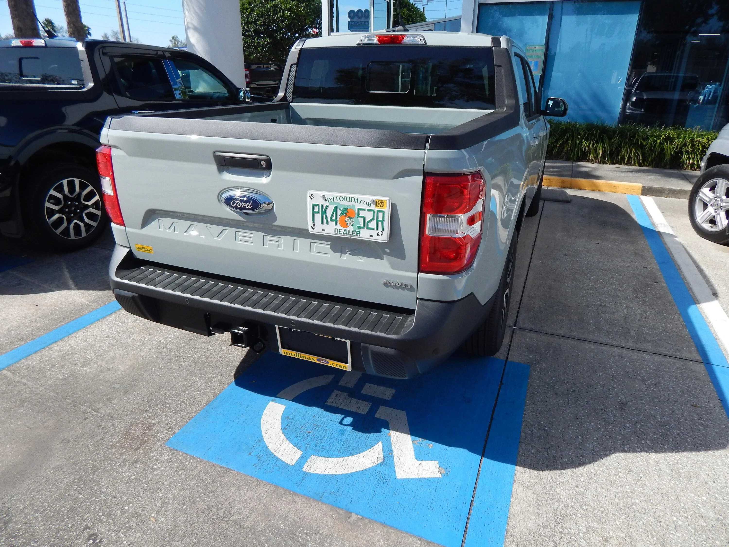 Ford Maverick Tailgate not flush with rear. Gap normal? 2023 Maverick (4)