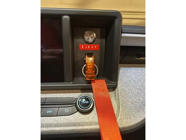 Ford Maverick Dash cubby hole -- what's in yours? 📸 Eject button