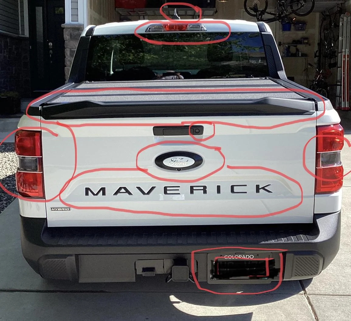 Ford Maverick All my exterior mods IMG_0366