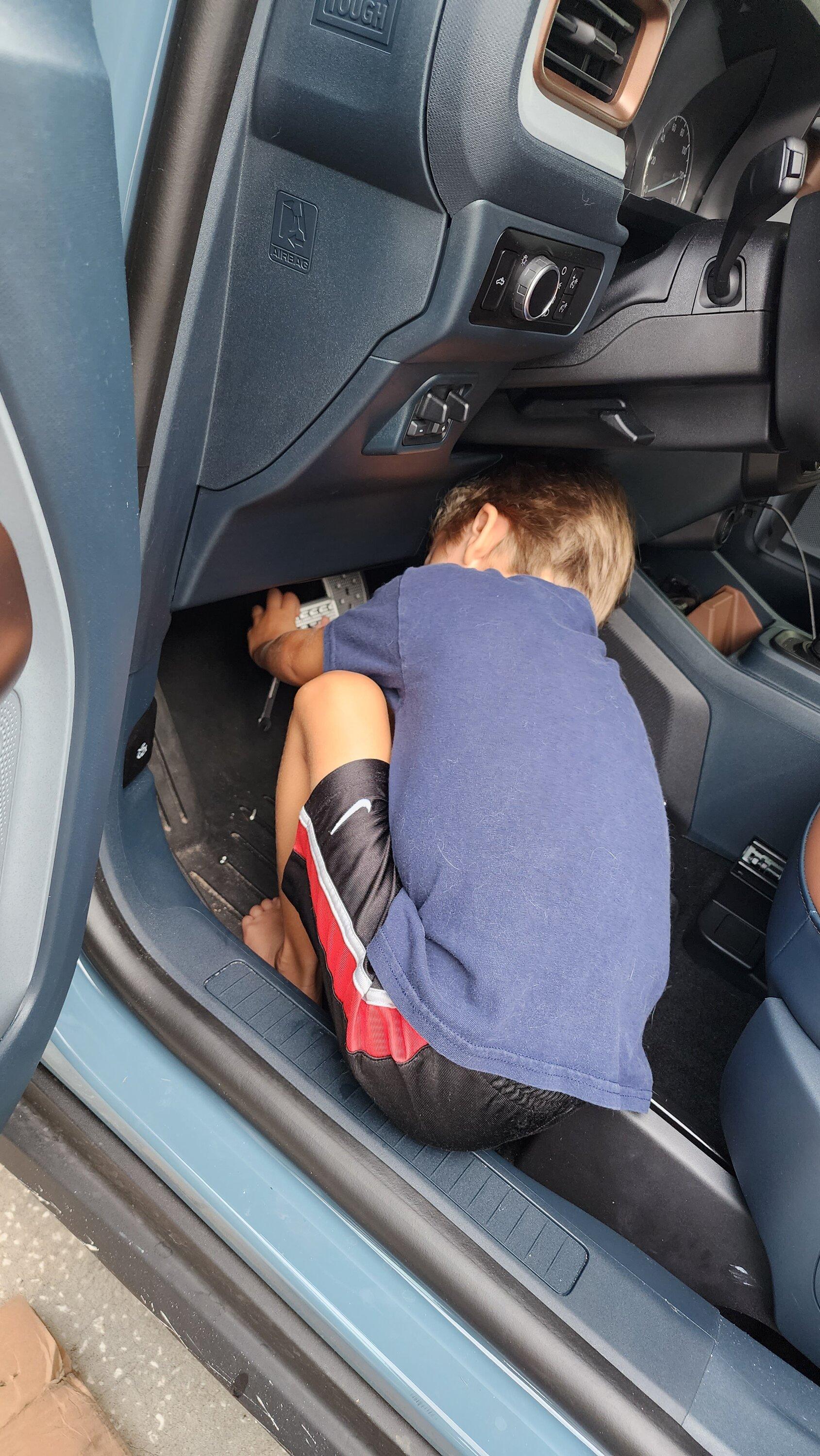 Ford Maverick Kids Pedal Cover Project 20230814_190036