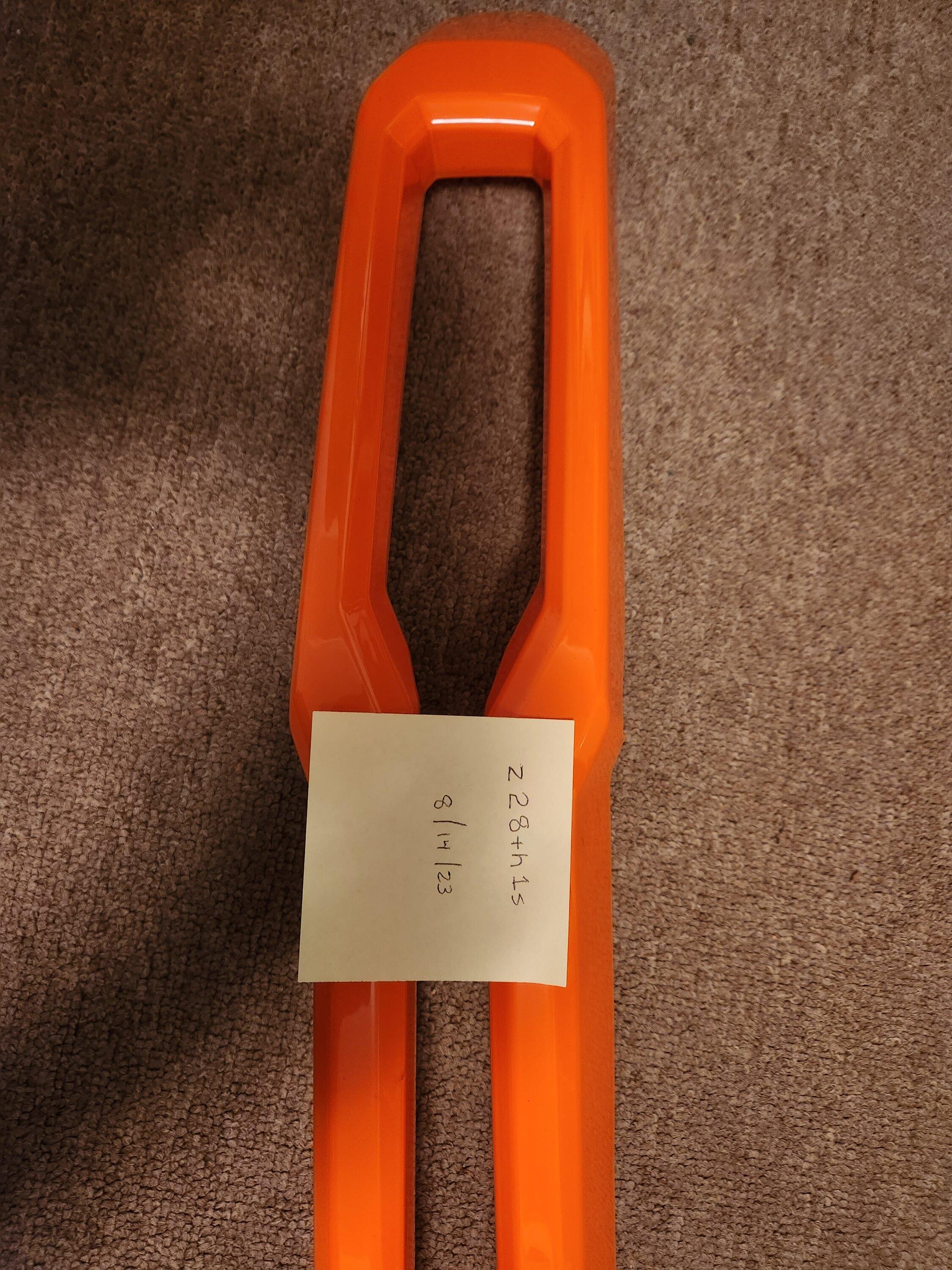 Ford Maverick ABS Plastic Orange Grille Cover 20230814_205417