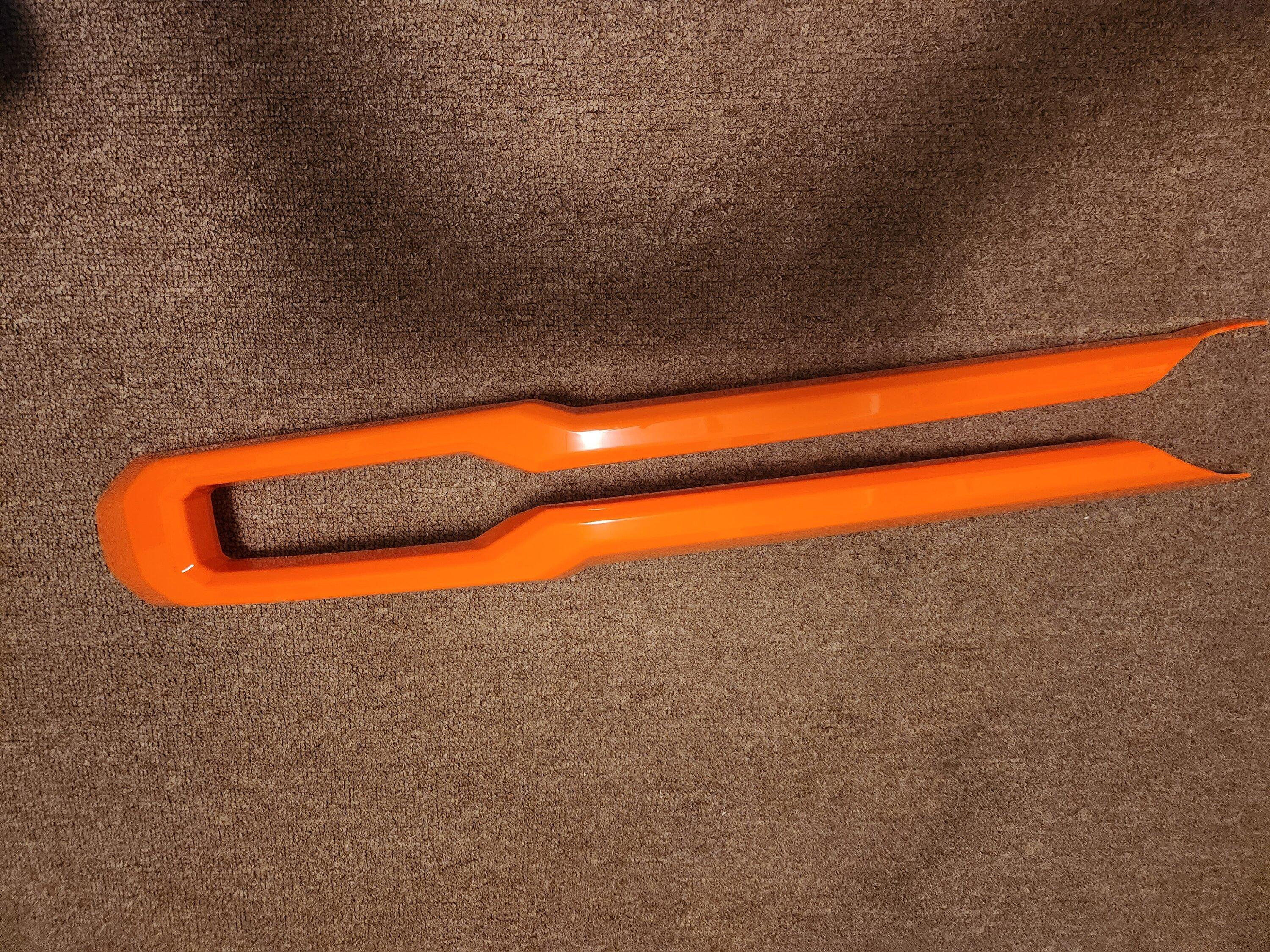 Ford Maverick ABS Plastic Orange Grille Cover 20230814_205140