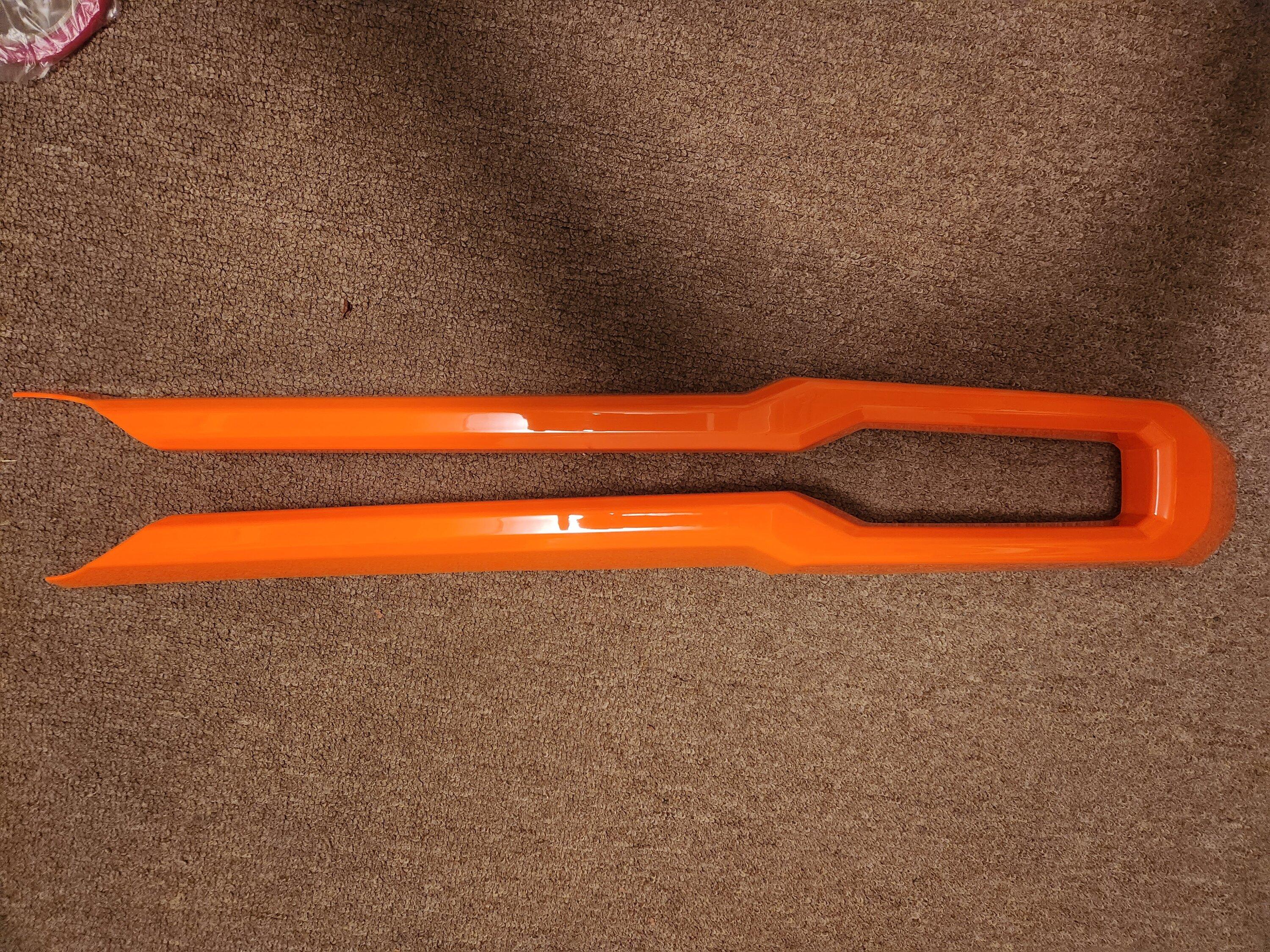 Ford Maverick ABS Plastic Orange Grille Cover 20230814_205135